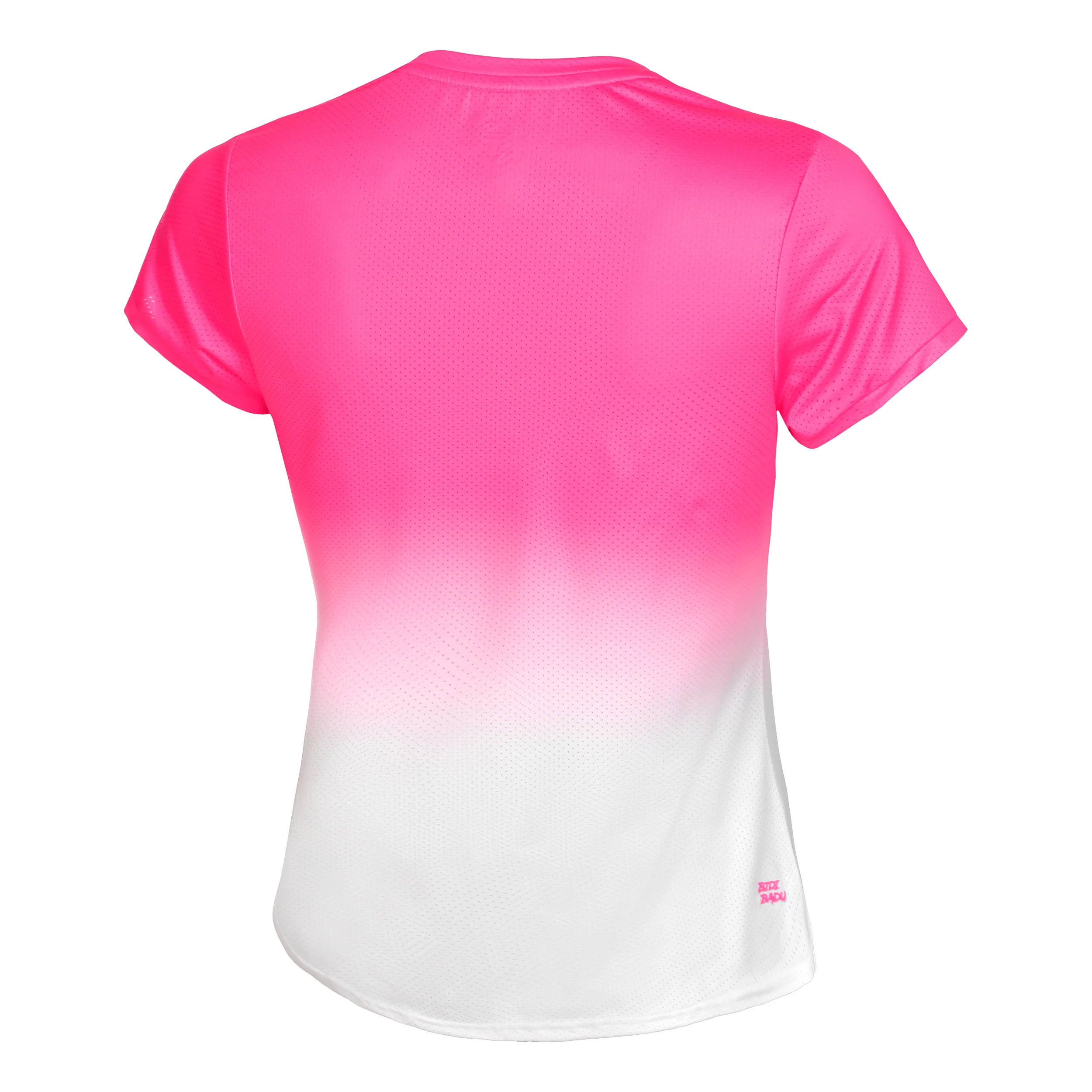Crew Gradiant T-Shirt Damen-Pink,Weiß - Image 7