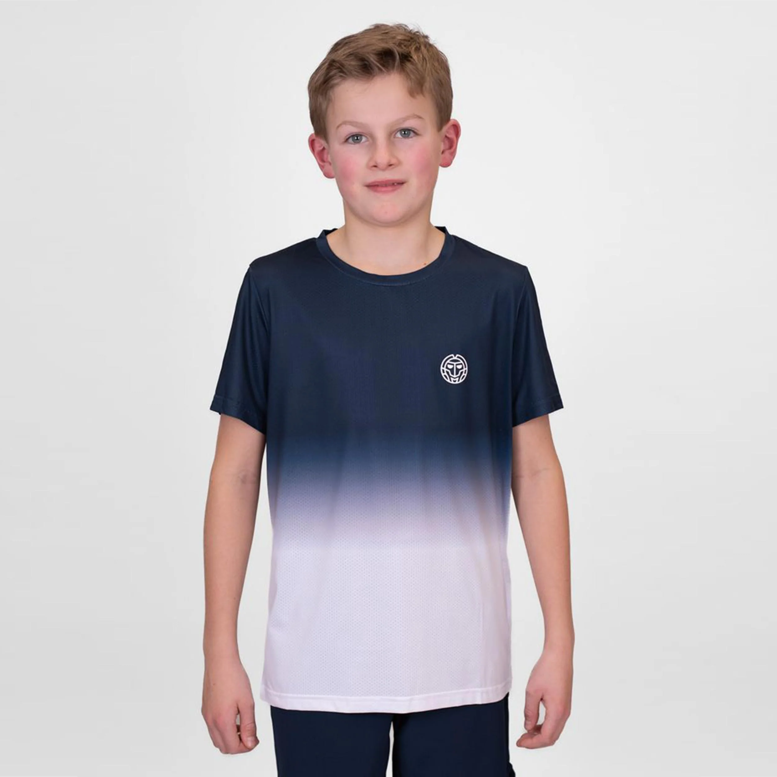 Crew Gradiant T-Shirt Jungen-Dunkelblau,Weiß - Image 5