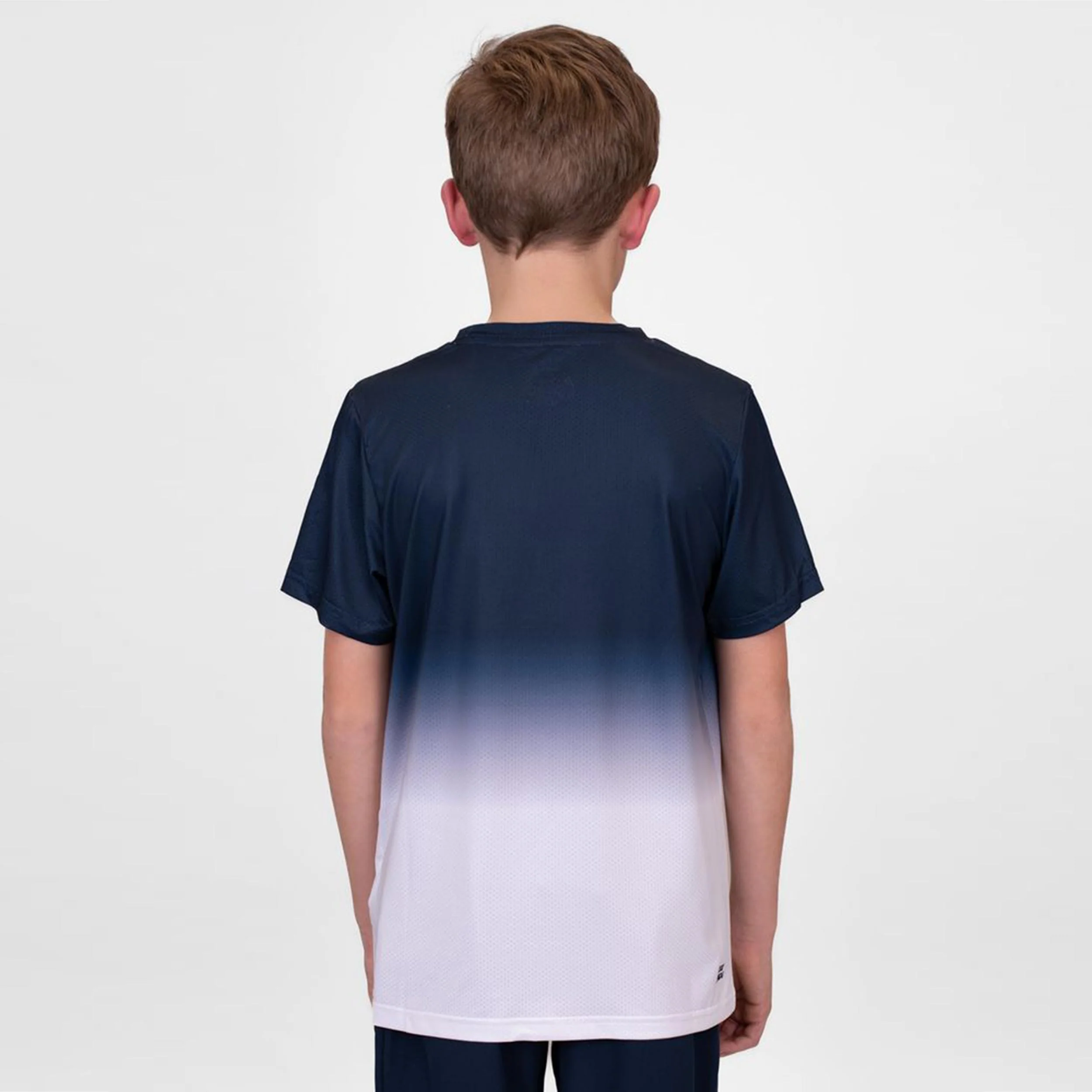 Crew Gradiant T-Shirt Jungen-Dunkelblau,Weiß - Image 6