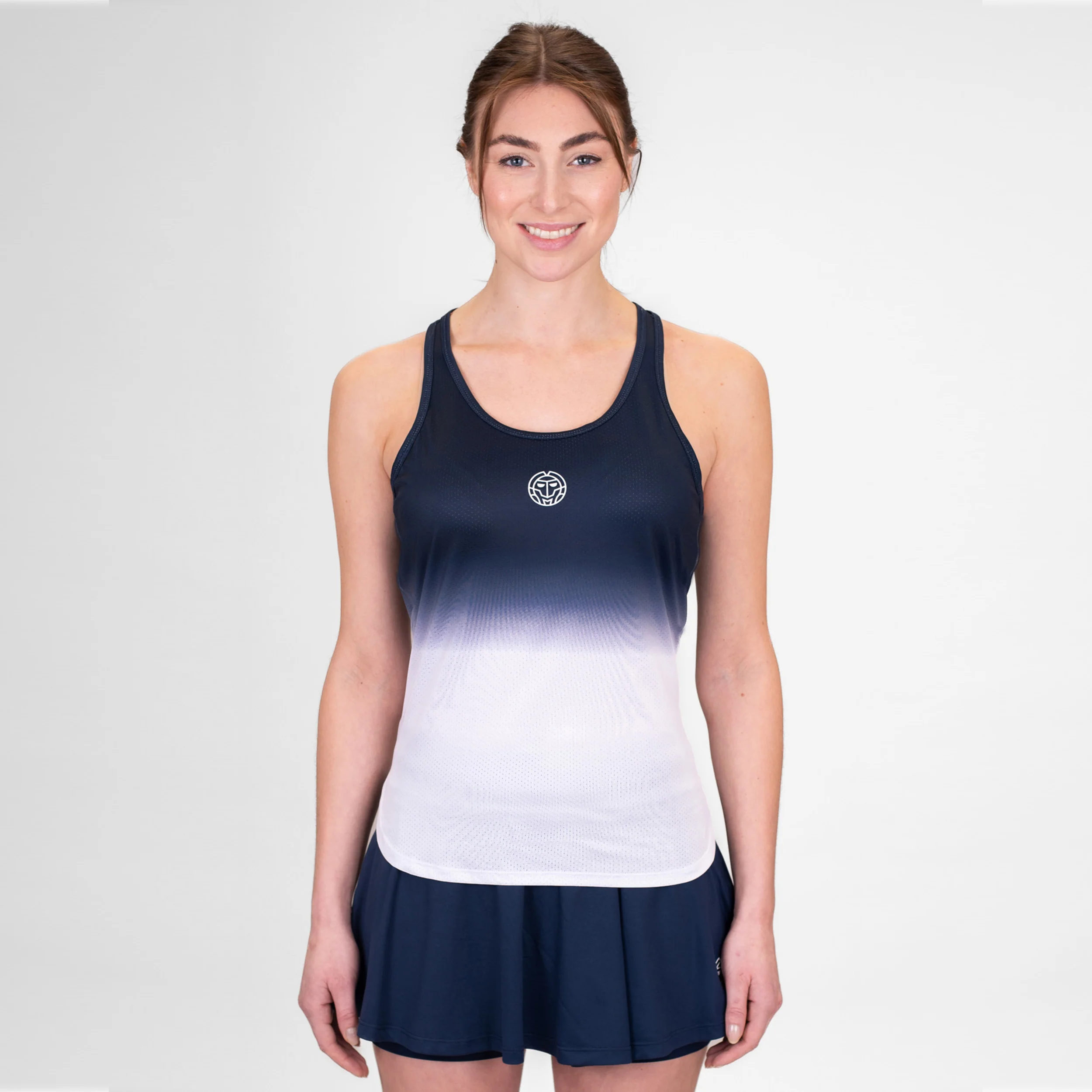 Crew Gradiant Tank-Top Damen-Dunkelblau,Weiß - Image 5