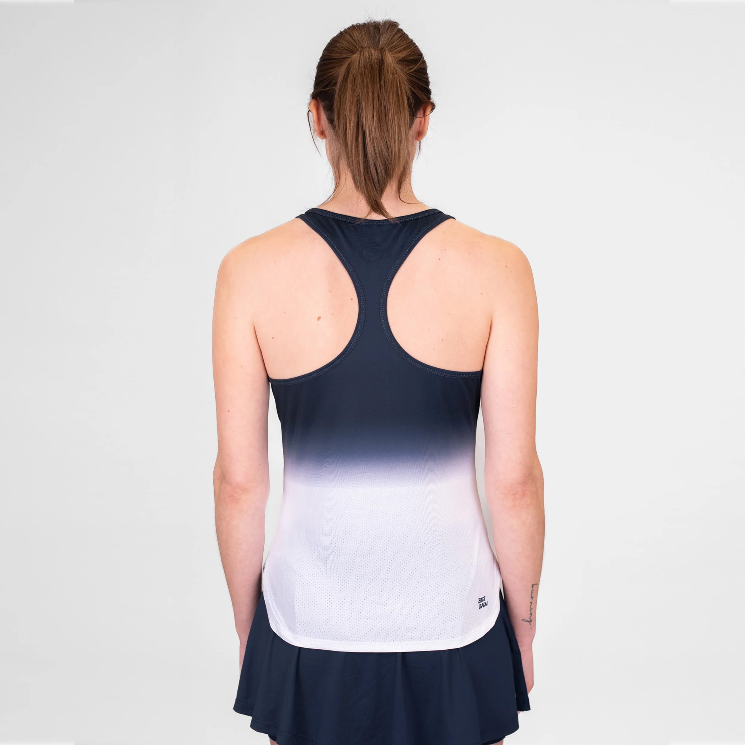 Crew Gradiant Tank-Top Damen-Dunkelblau,Weiß - Image 6