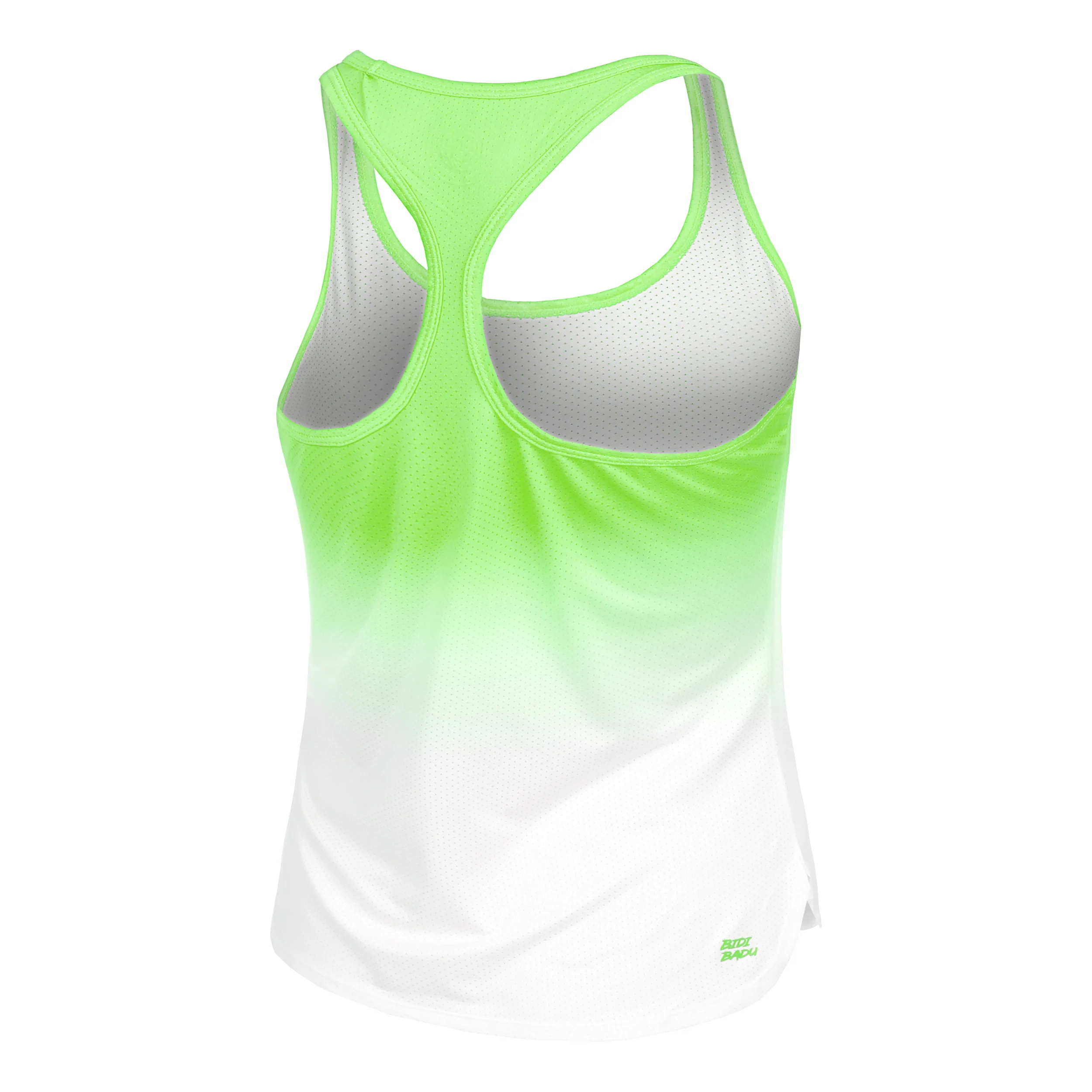 Crew Gradiant Tank-Top Damen-Neongrün,Weiß - Image 2