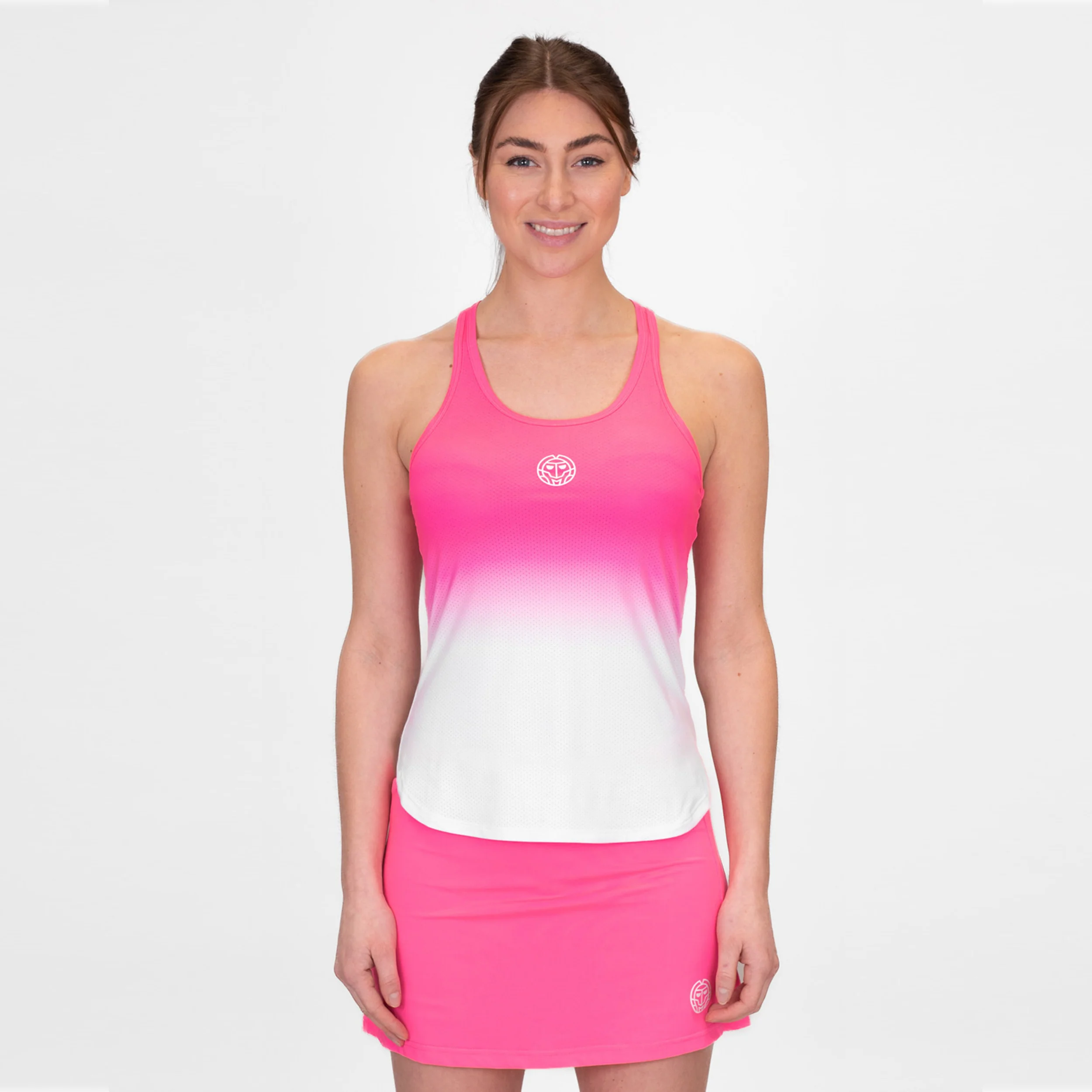 Crew Gradiant Tank-Top Damen-Pink,Weiß - Image 5