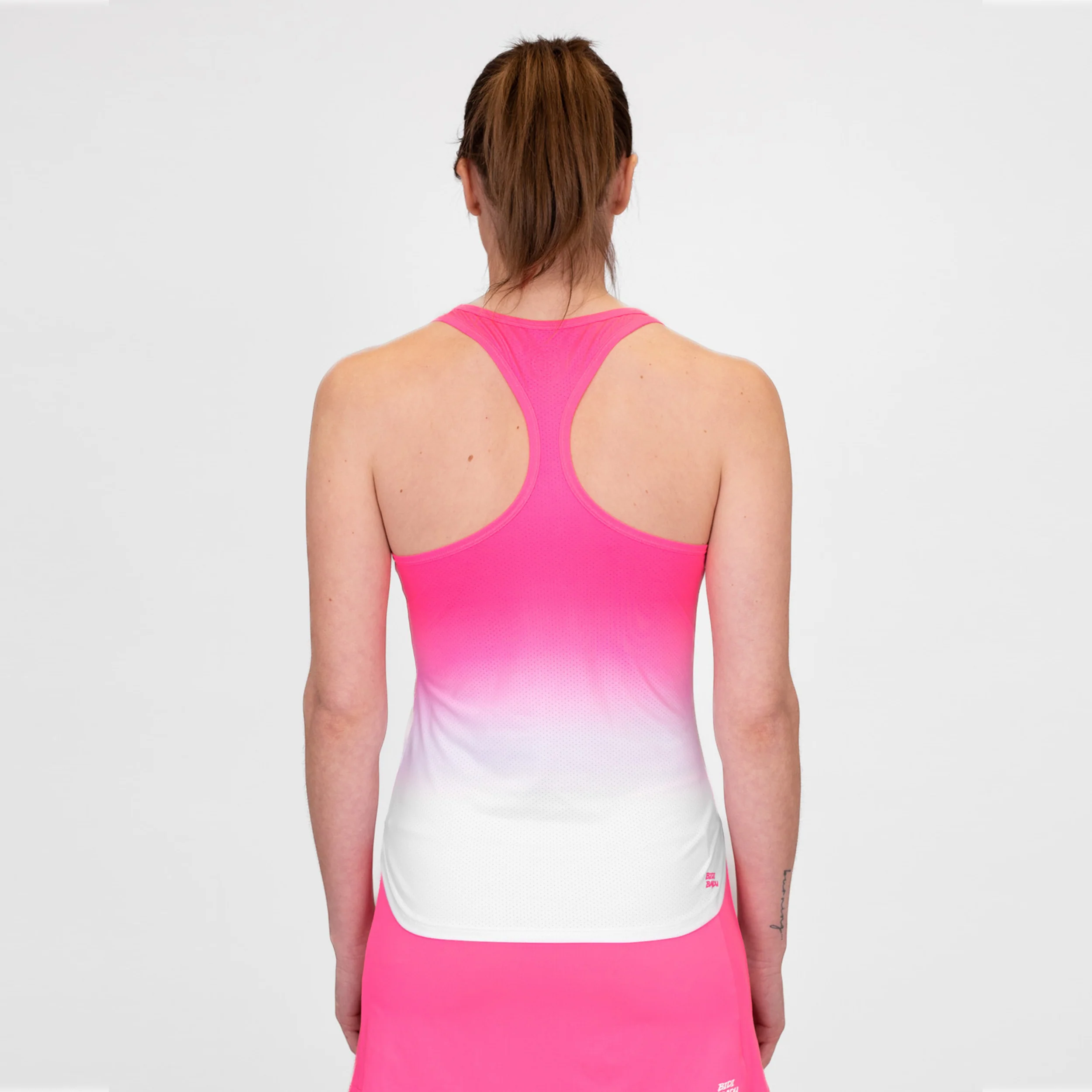Crew Gradiant Tank-Top Damen-Pink,Weiß - Image 6