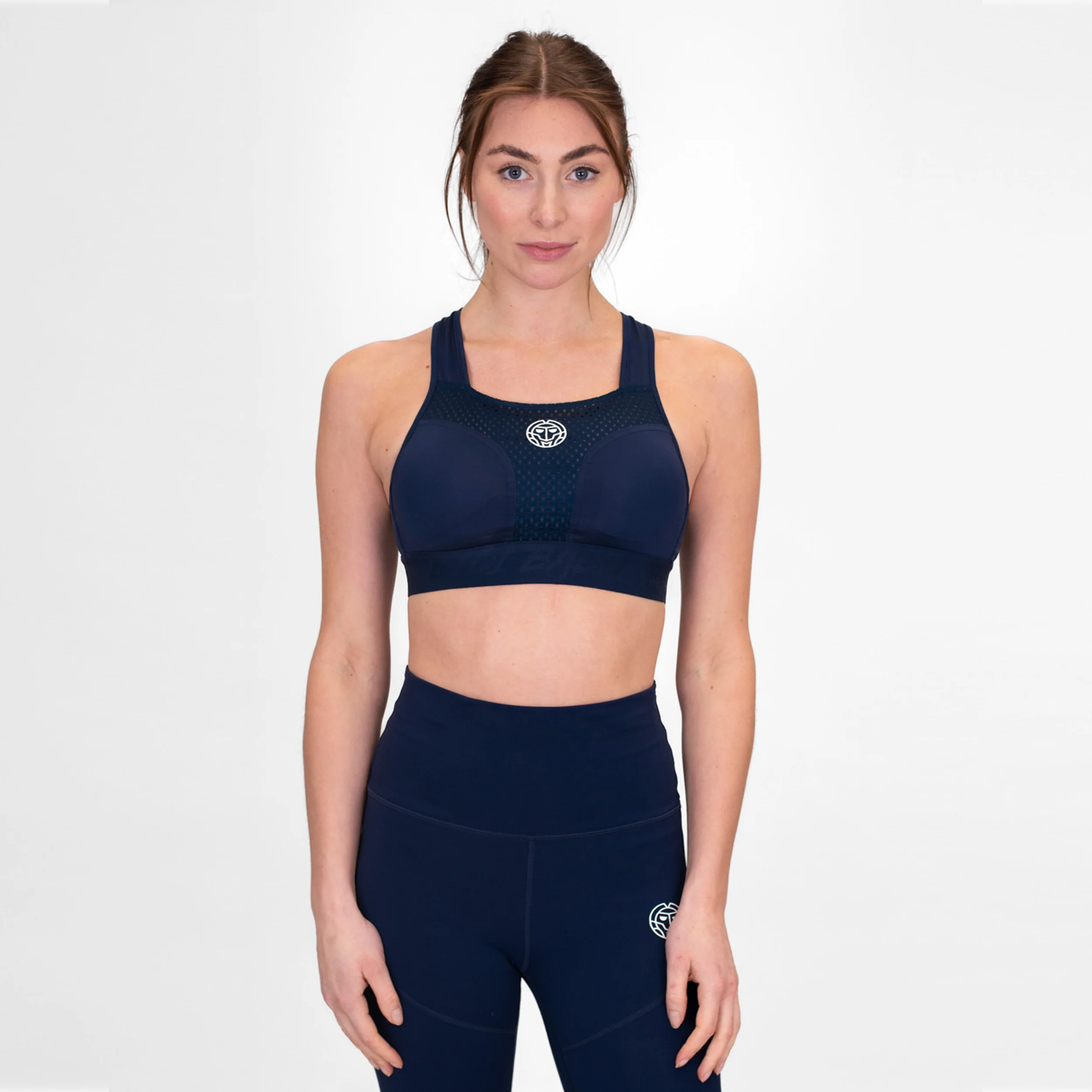 Crew High Support Sport-BH Damen-Dunkelblau - Image 6