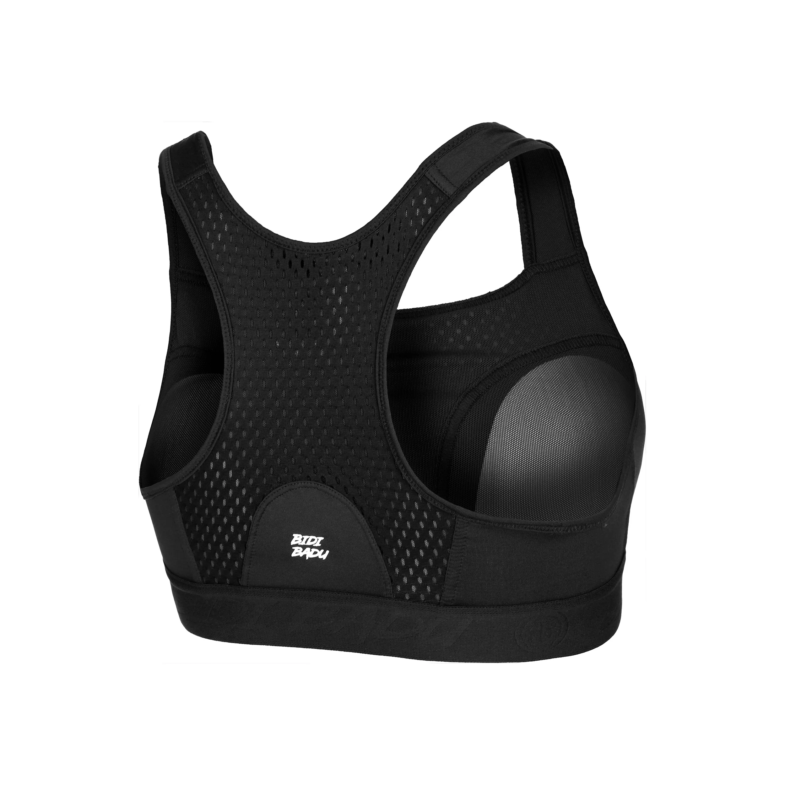 Crew High Support Sport-BH Damen-Schwarz - Image 2