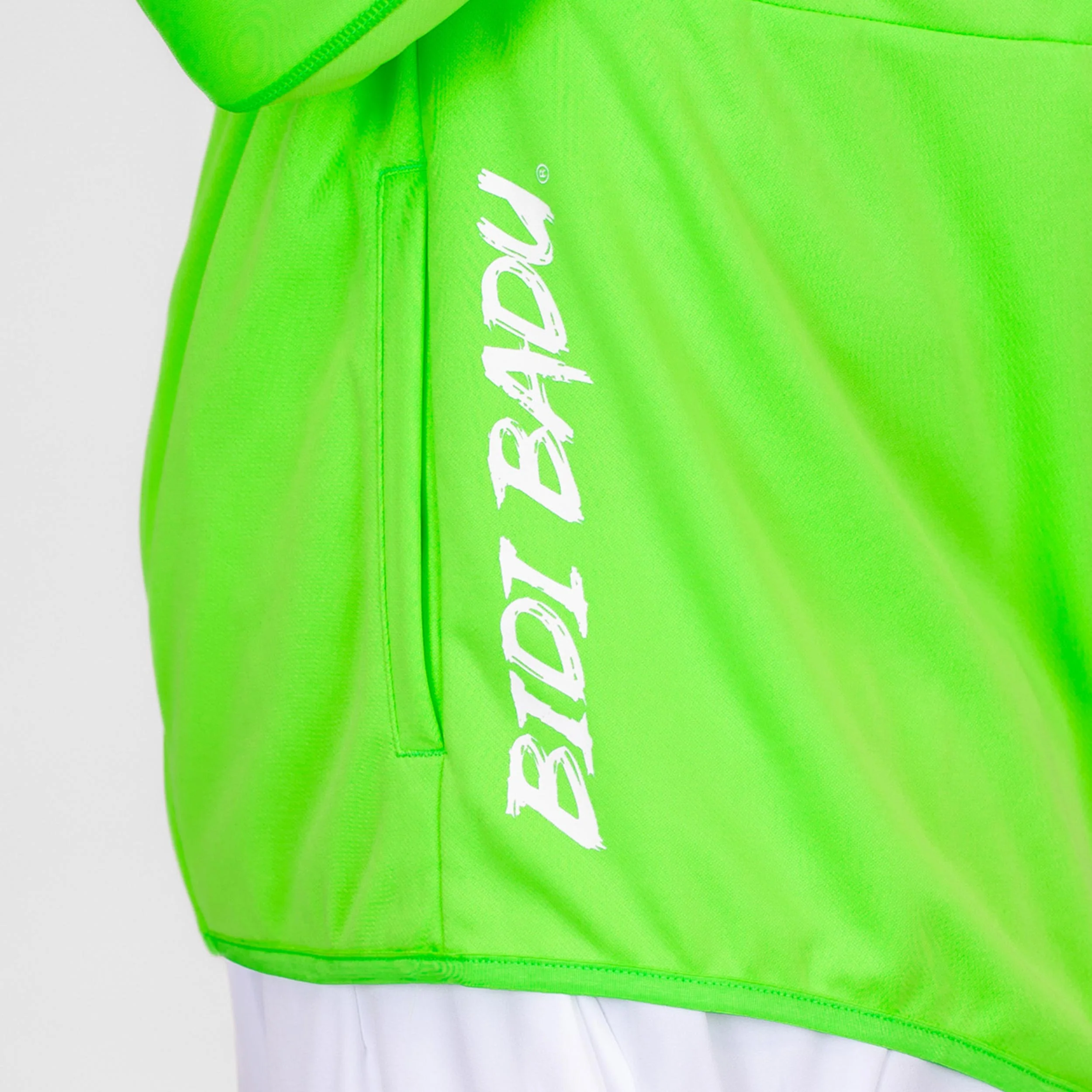Crew Hood Sweatjacke Herren-Neongrün - Image 3