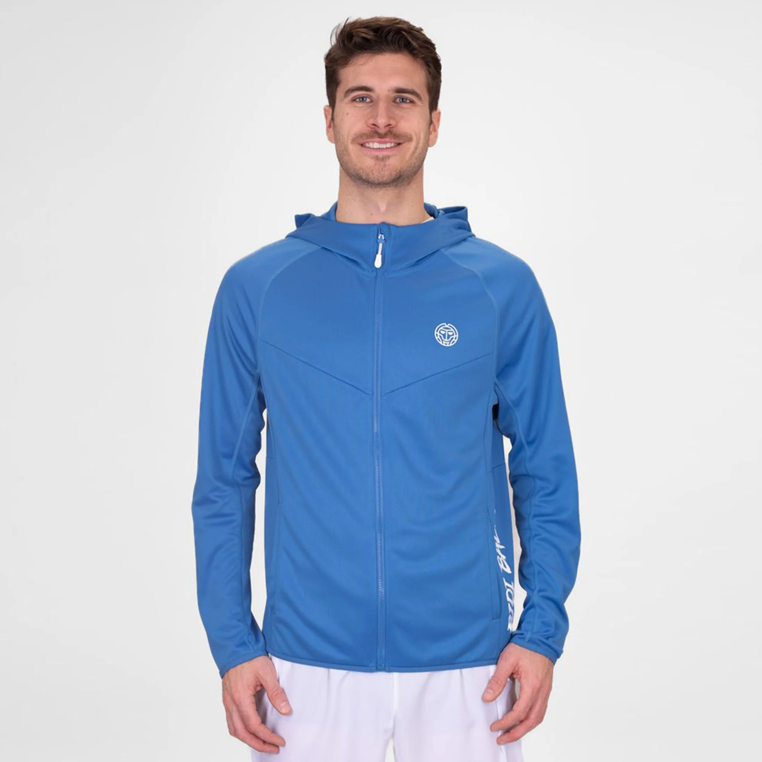 Crew Hood Trainingsjacke Herren-Blau - Image 6