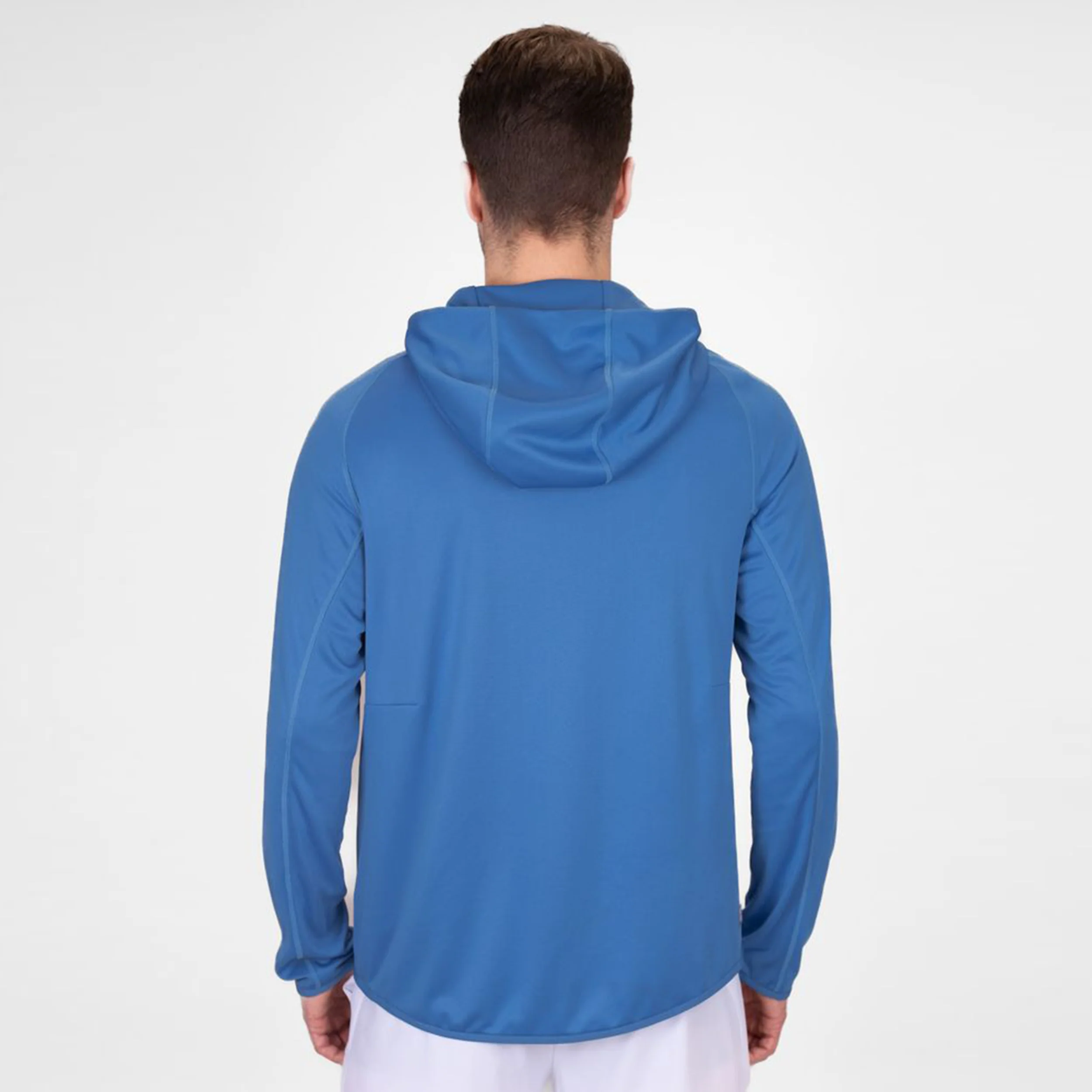 Crew Hood Trainingsjacke Herren-Blau - Image 7