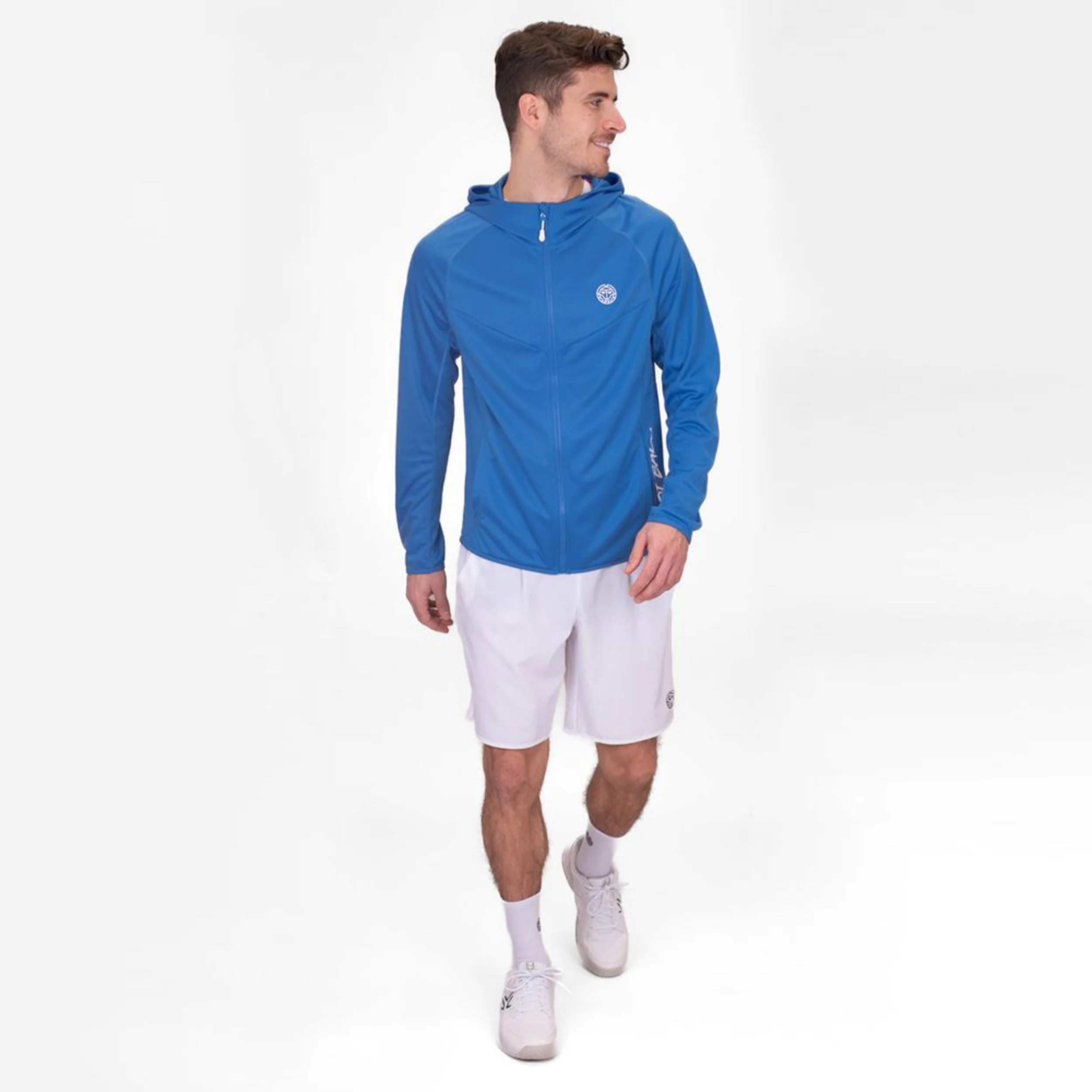 Crew Hood Trainingsjacke Herren-Blau - Image 9