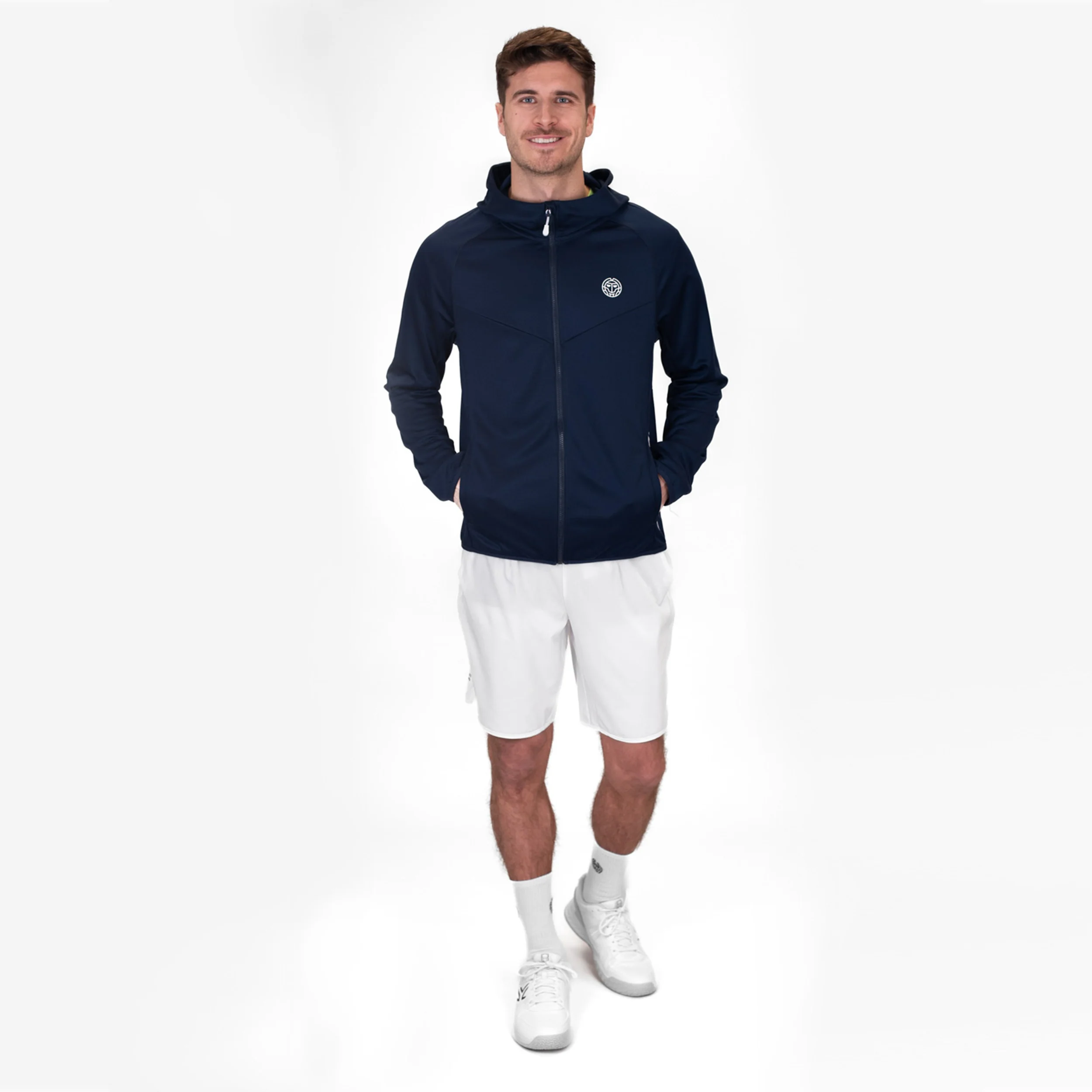 Crew Hood Trainingsjacke Herren-Dunkelblau - Image 9
