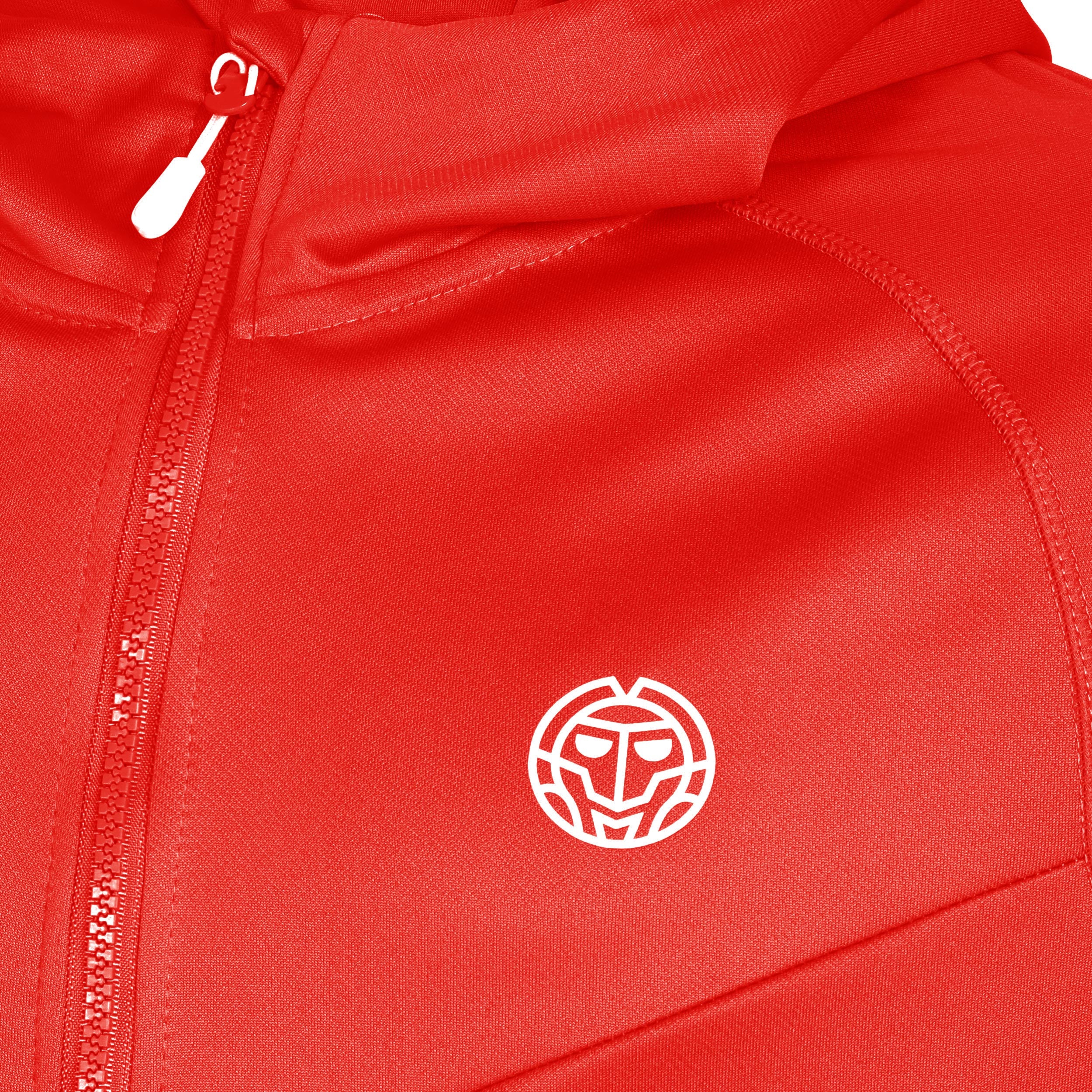 Crew Hood Trainingsjacke Herren-Rot - Image 3