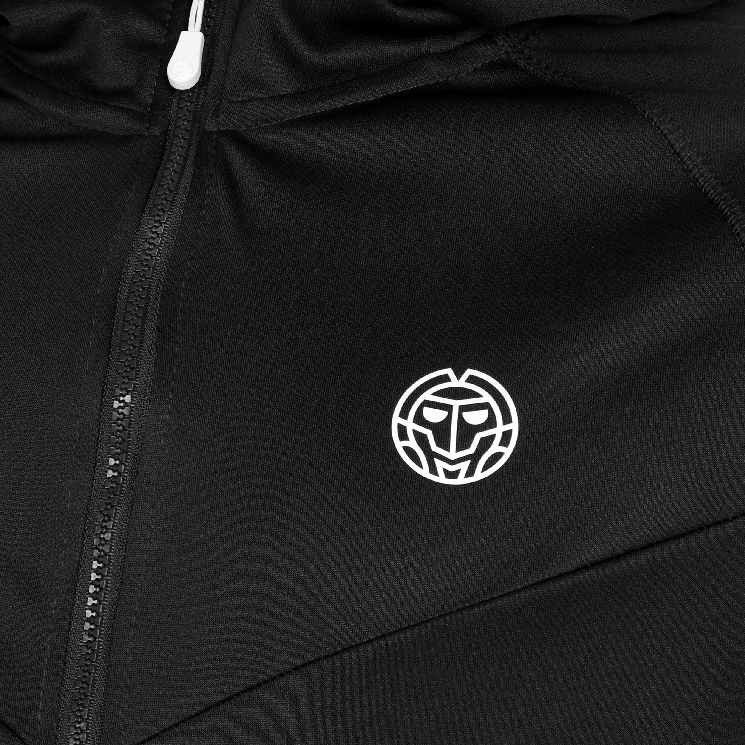Crew Hood Trainingsjacke Herren-Schwarz - Image 3