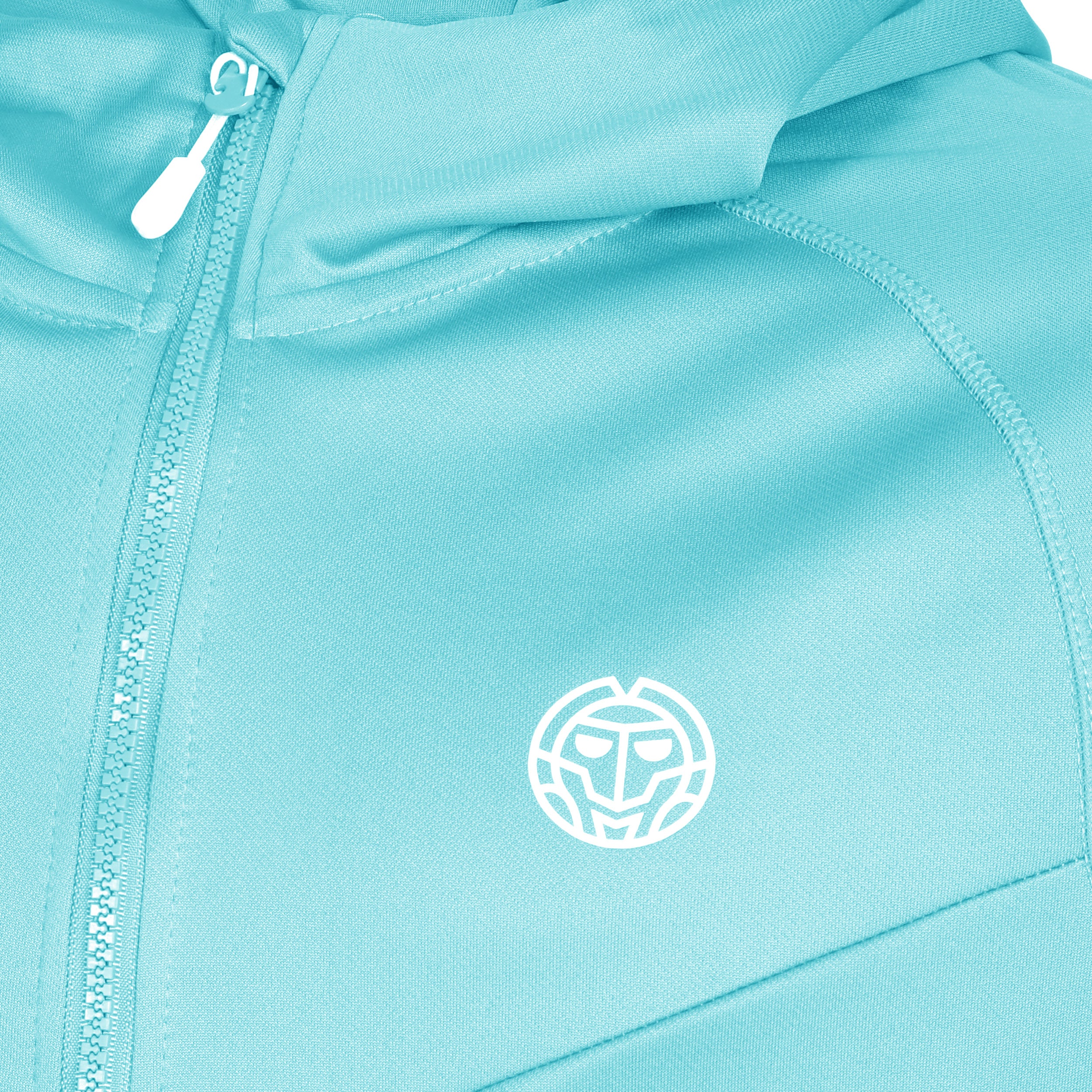 Crew Hood Trainingsjacke Herren-Türkis - Image 3