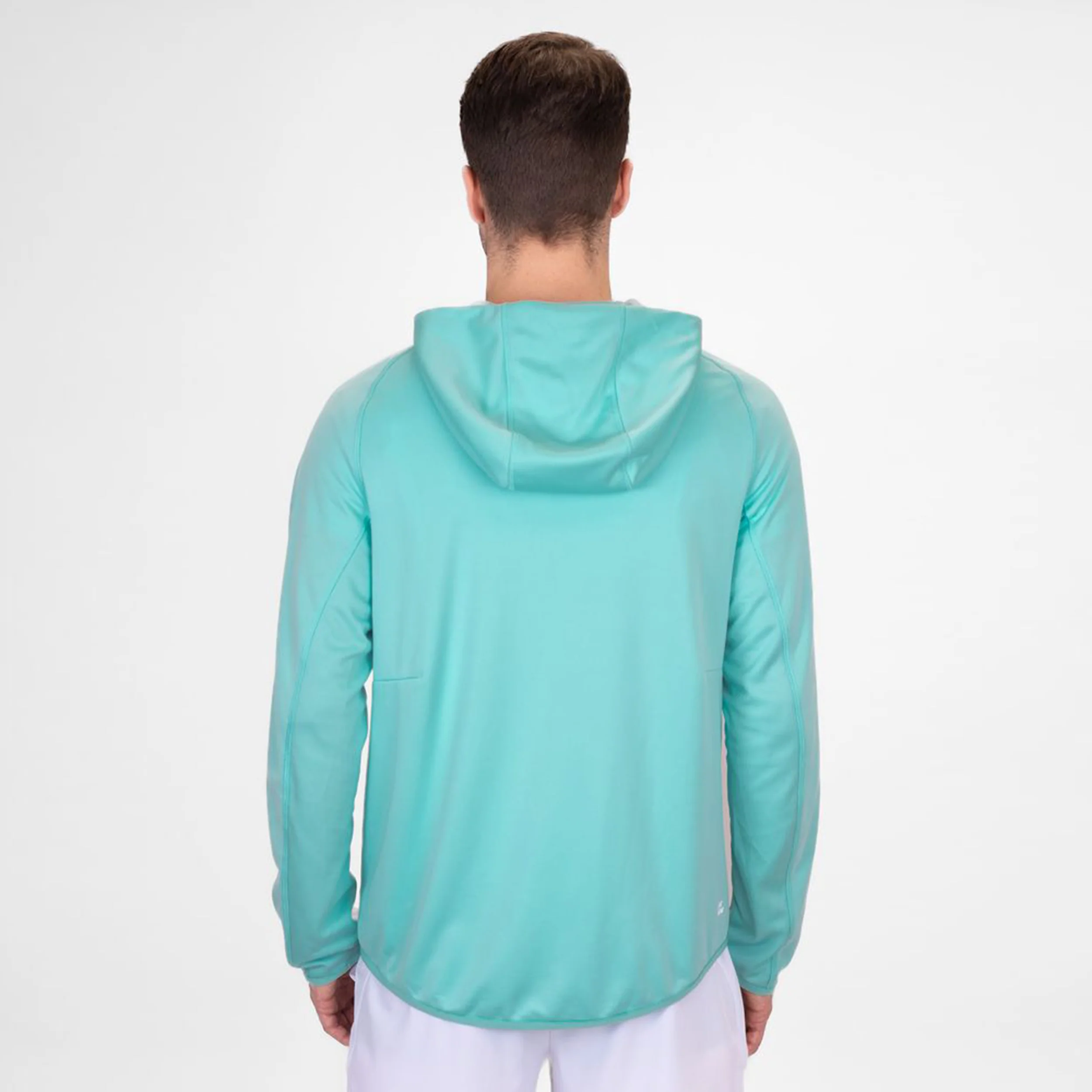 Crew Hood Trainingsjacke Herren-Türkis - Image 7