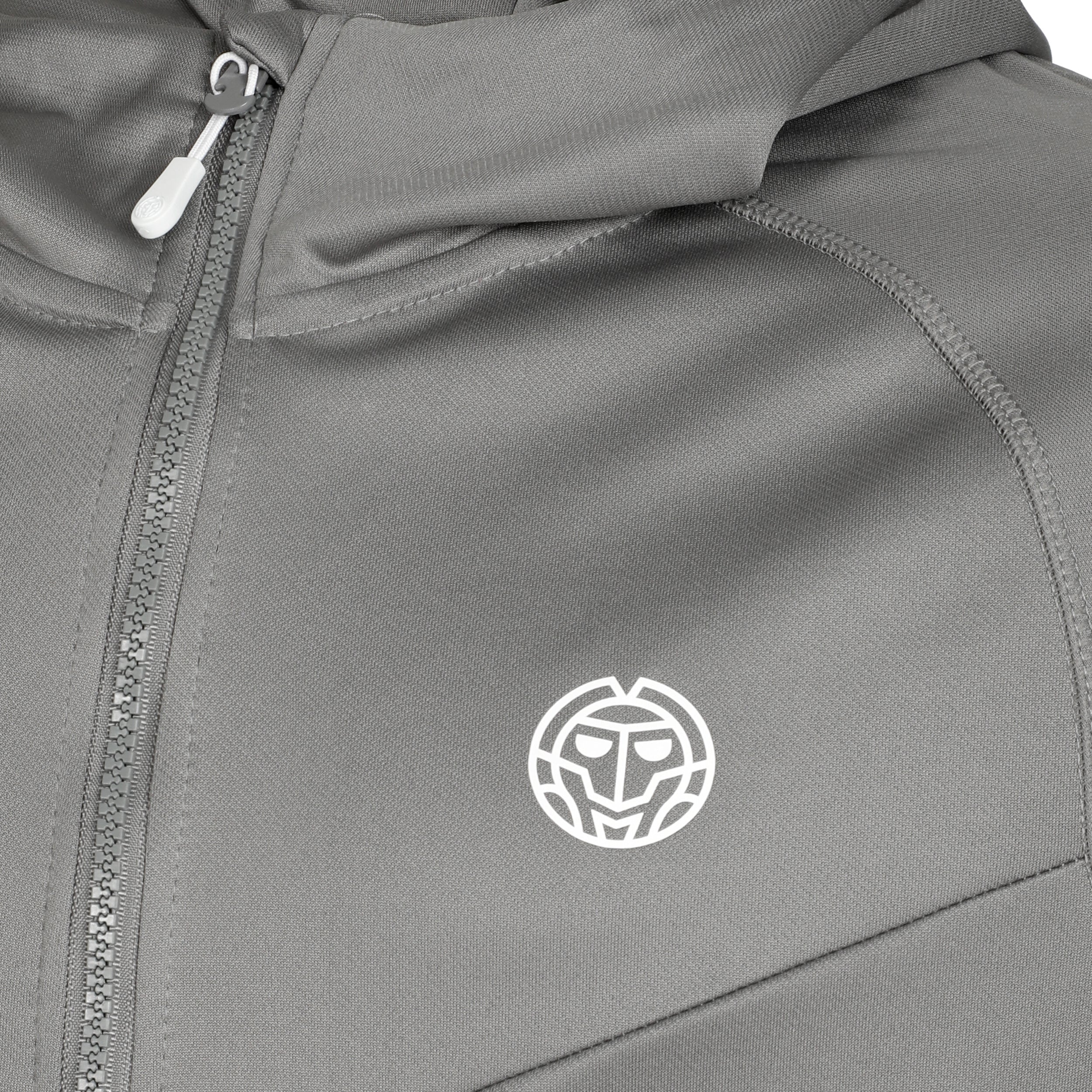 Crew Hood Trainingsjacke Jungen-Grau - Image 3