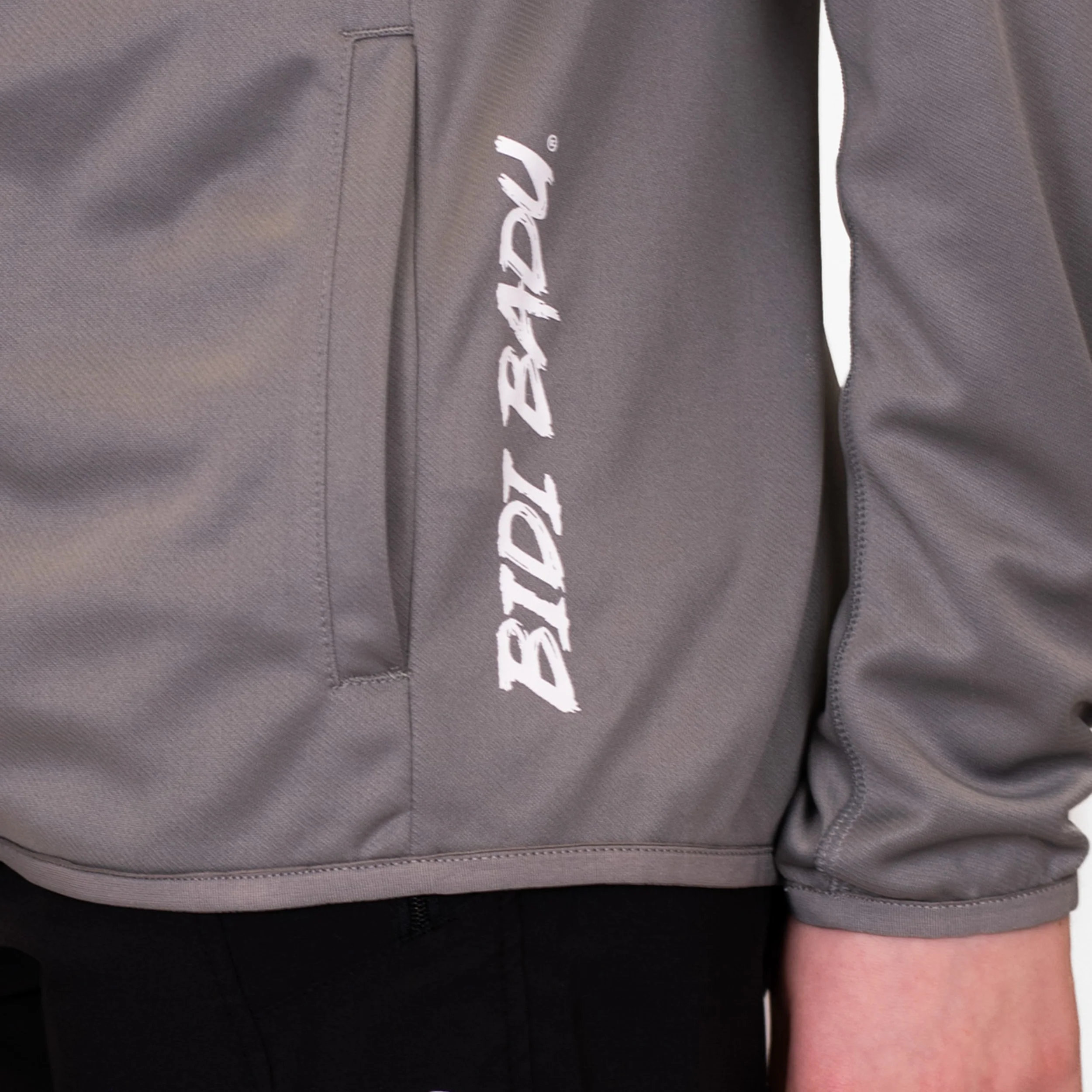 Crew Hood Trainingsjacke Jungen-Grau - Image 8
