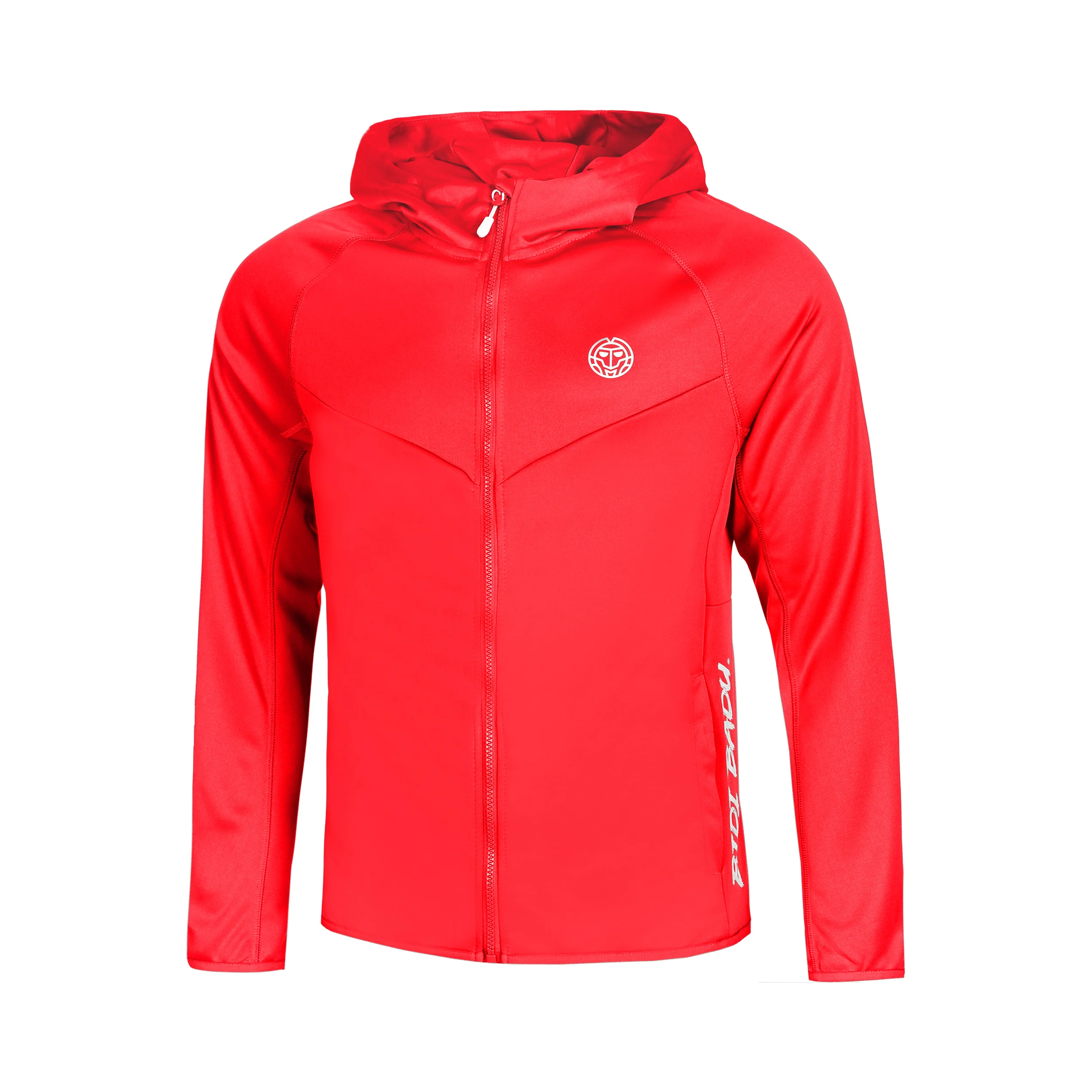 Crew Hood Trainingsjacke Jungen-Rot