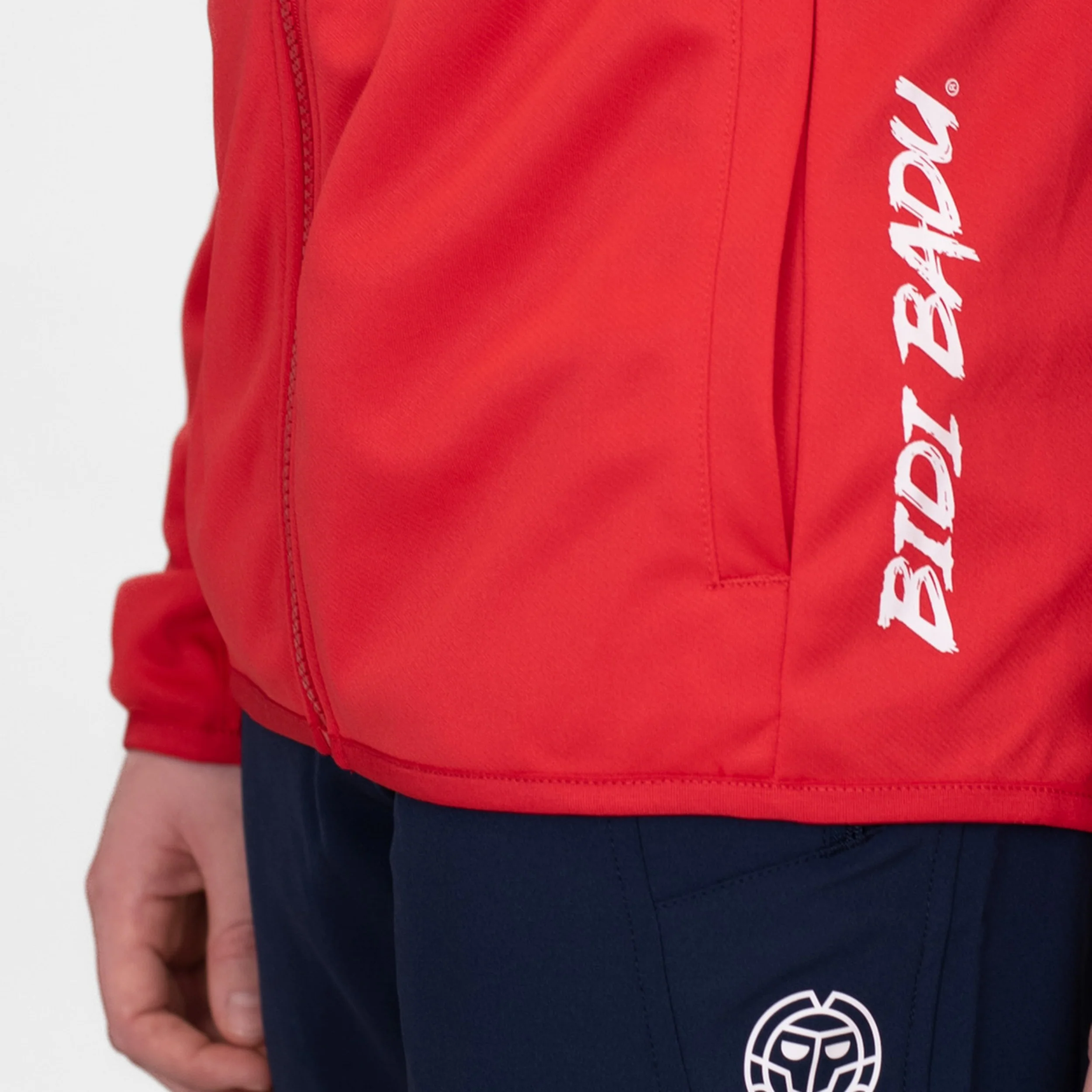 Crew Hood Trainingsjacke Jungen-Rot - Image 8