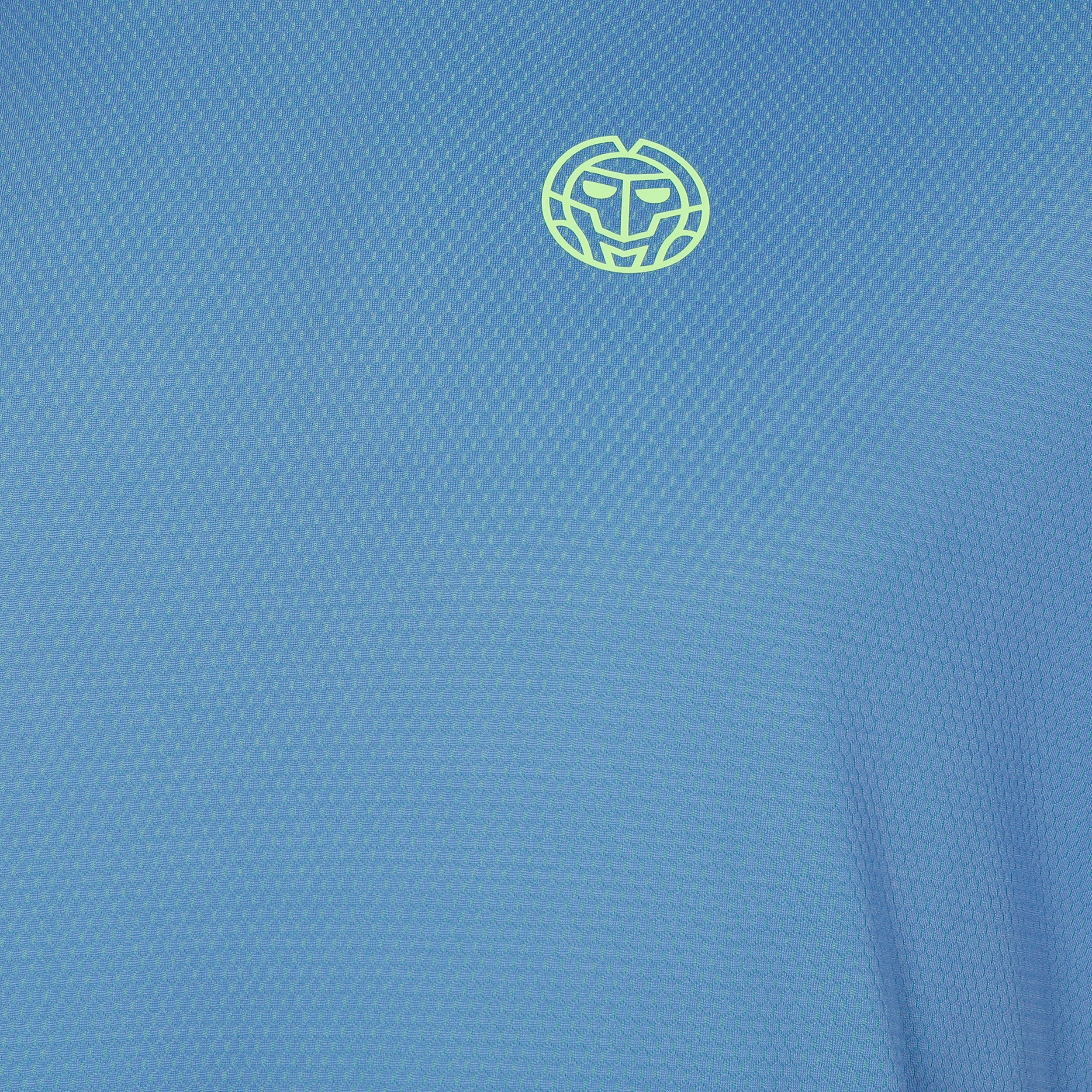 Crew Inside Out V-Neck T-Shirt Herren-Blau,Neongrün - Image 3
