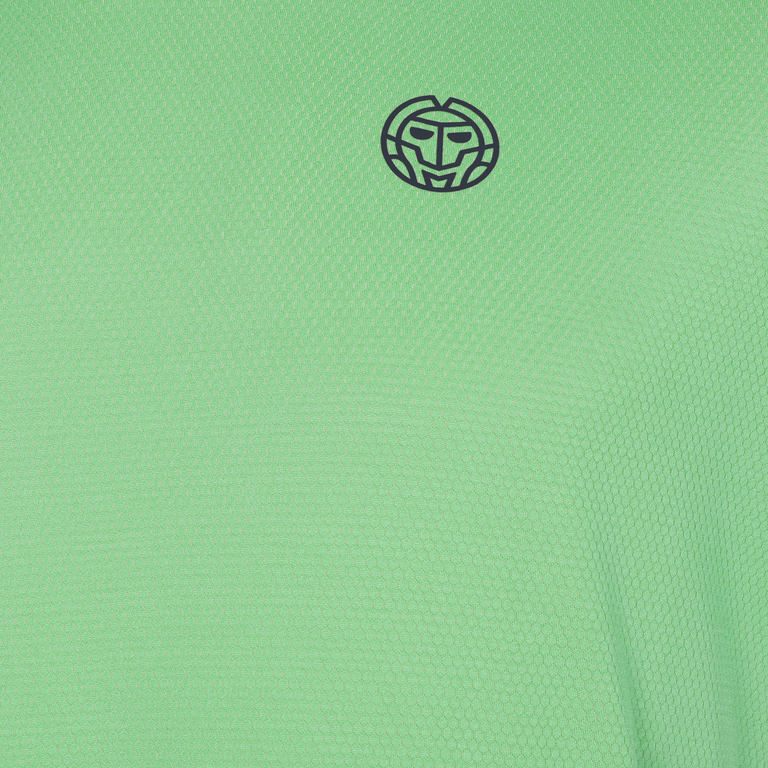 Crew Inside Out V-Neck T-Shirt Herren-Neongrün,Dunkelblau - Image 3