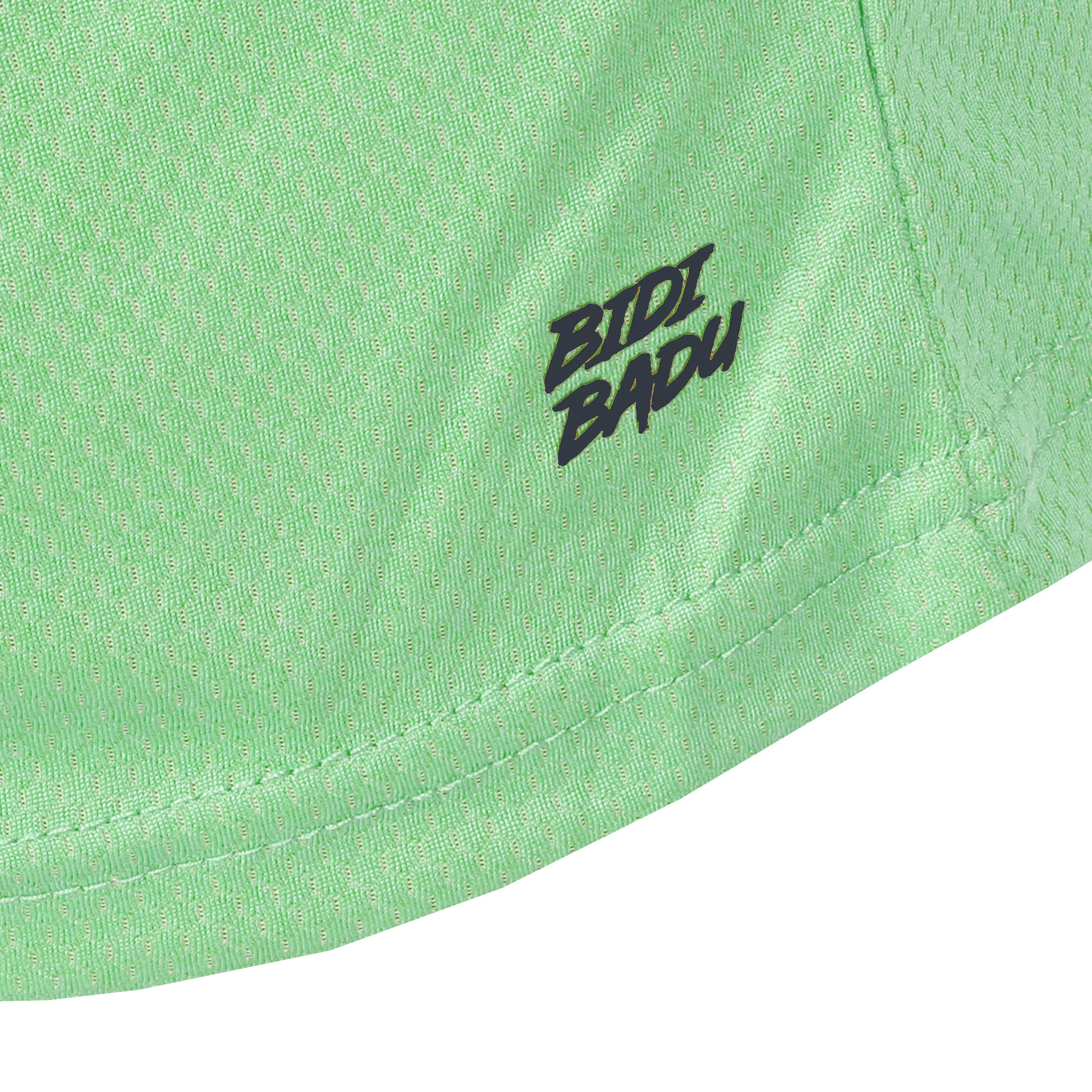 Crew Inside Out V-Neck T-Shirt Herren-Neongrün,Dunkelblau - Image 4