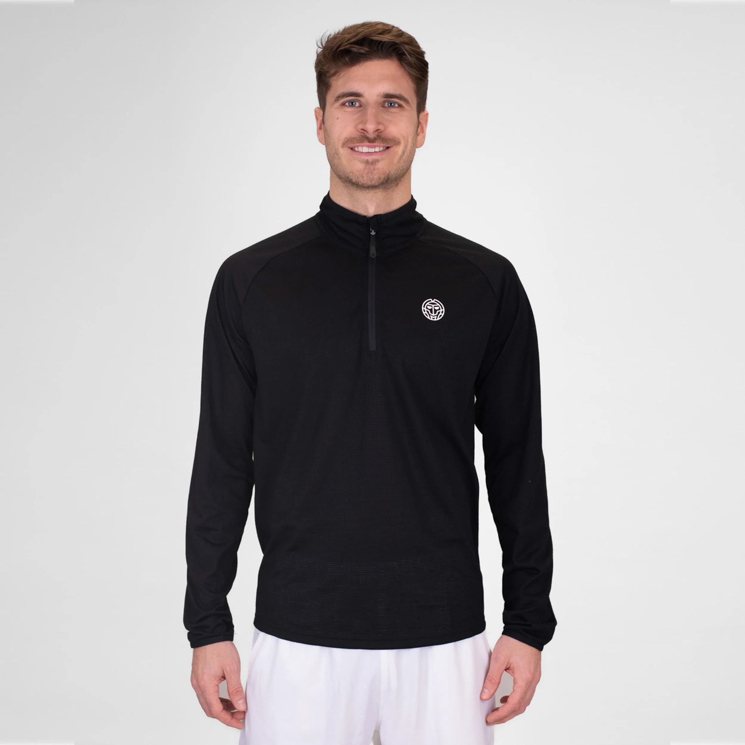 Crew Longsleeve Herren-Schwarz - Image 6