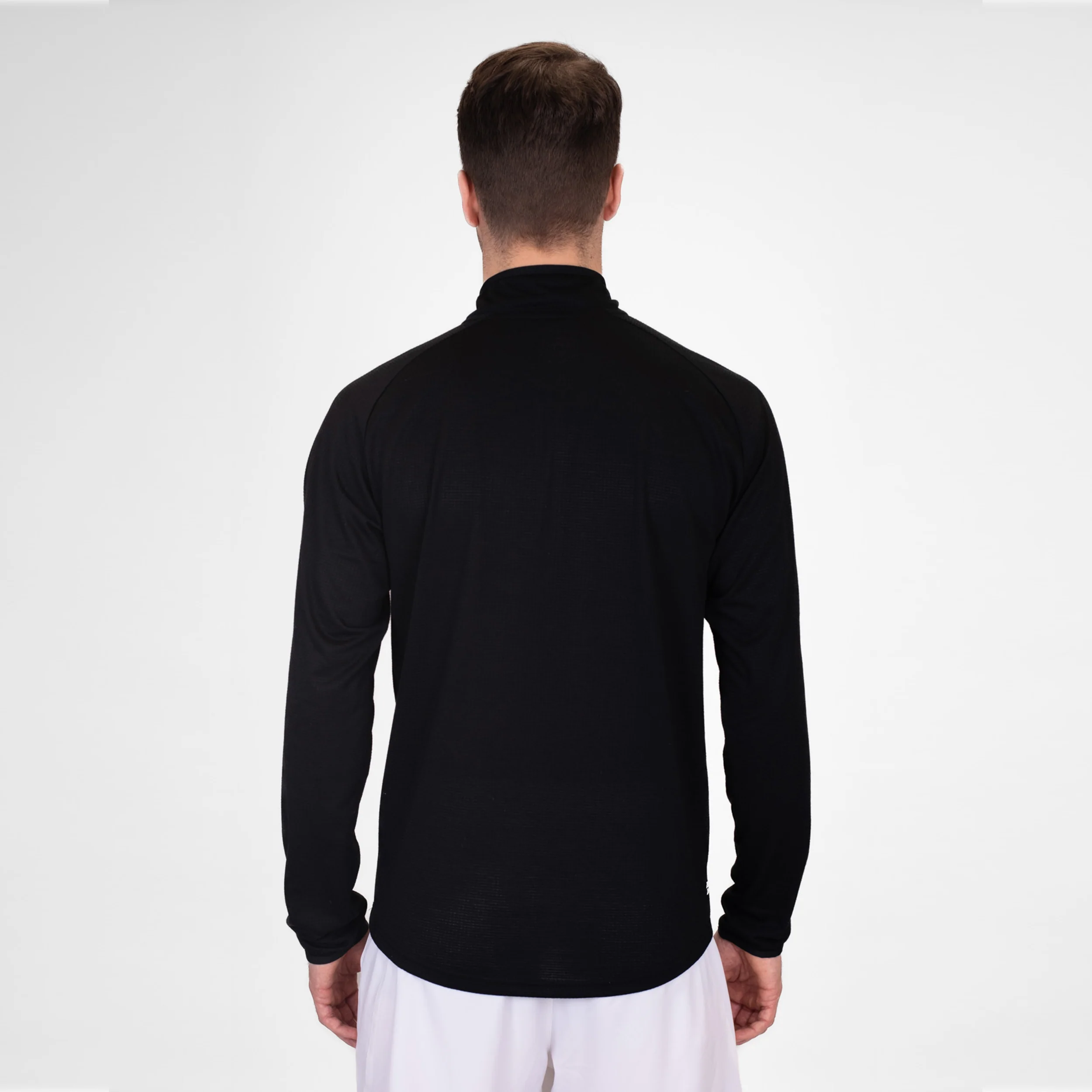 Crew Longsleeve Herren-Schwarz - Image 7