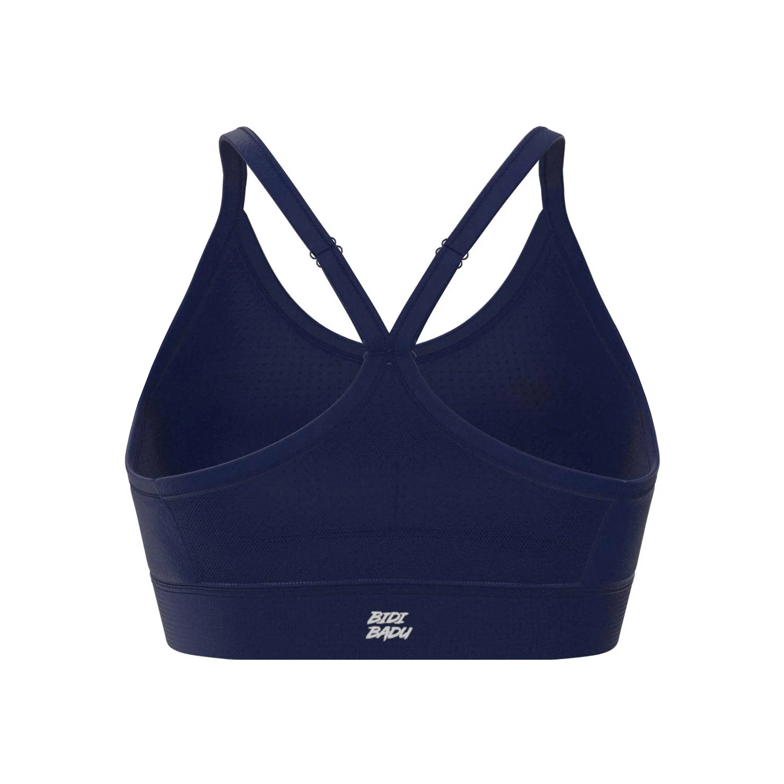 Crew Low Support Strappy Sport-BH Damen-Dunkelblau - Image 2