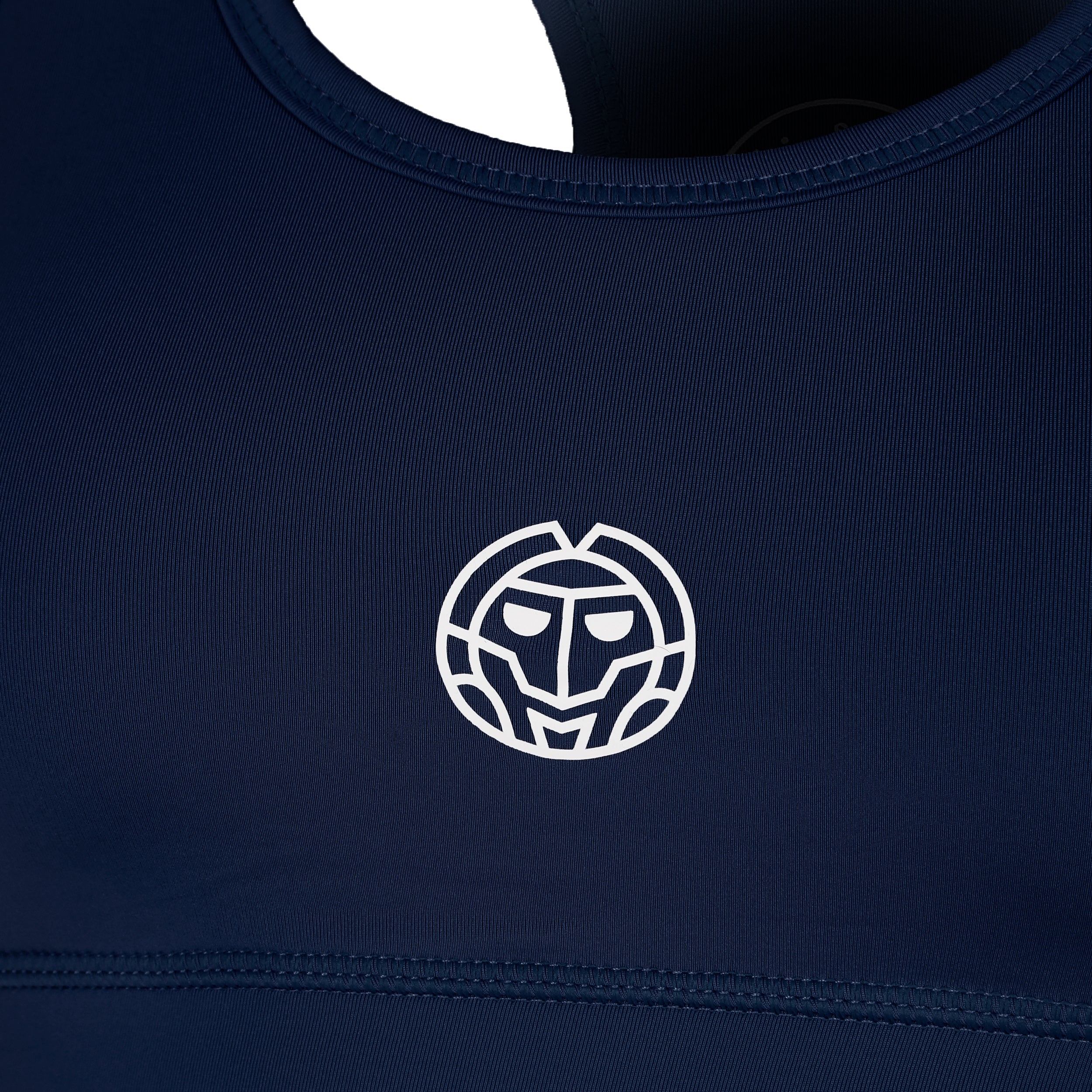 Crew Medium Support Sport-BH Damen-Dunkelblau - Image 3