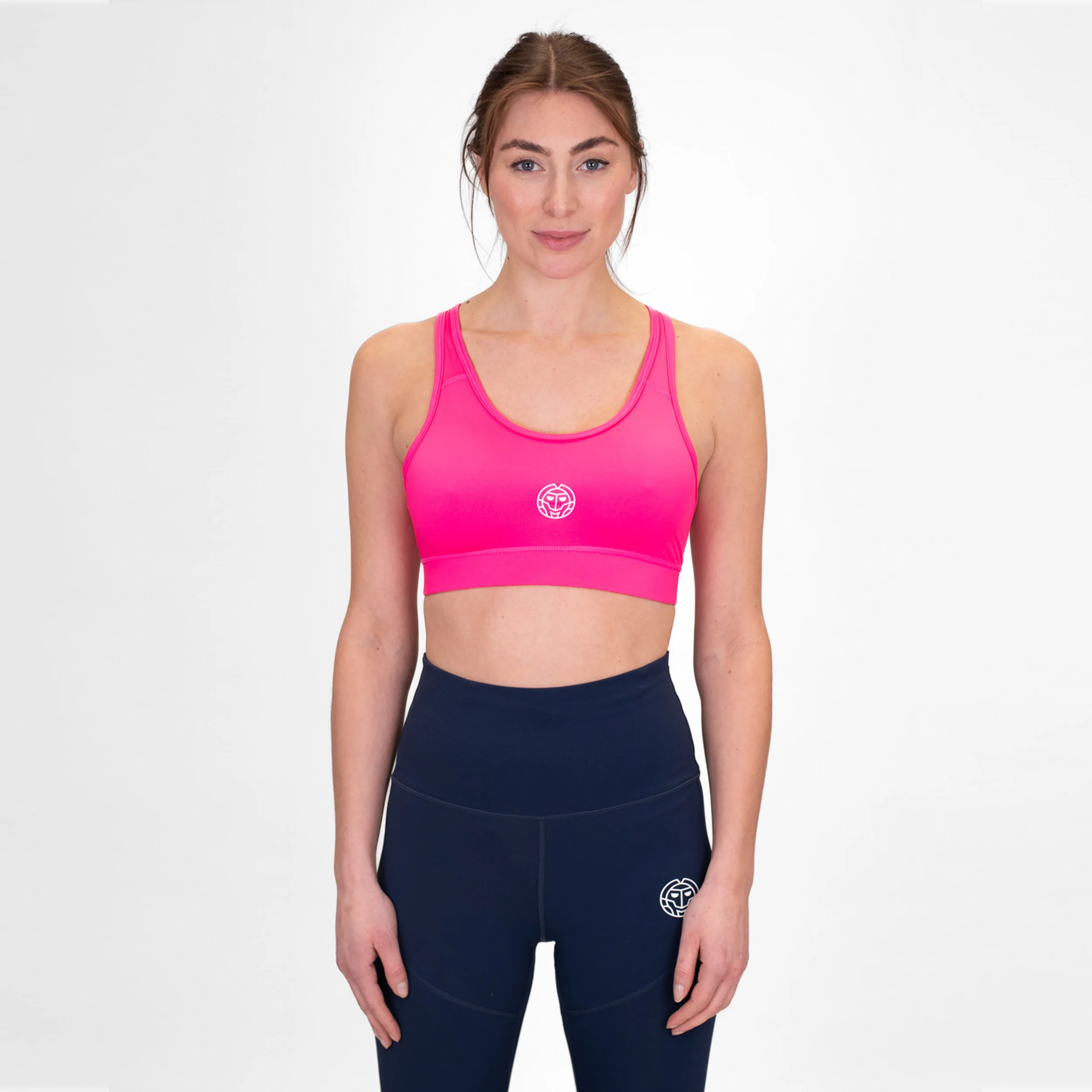Crew Medium Support Sport-BH Damen-Pink - Image 5