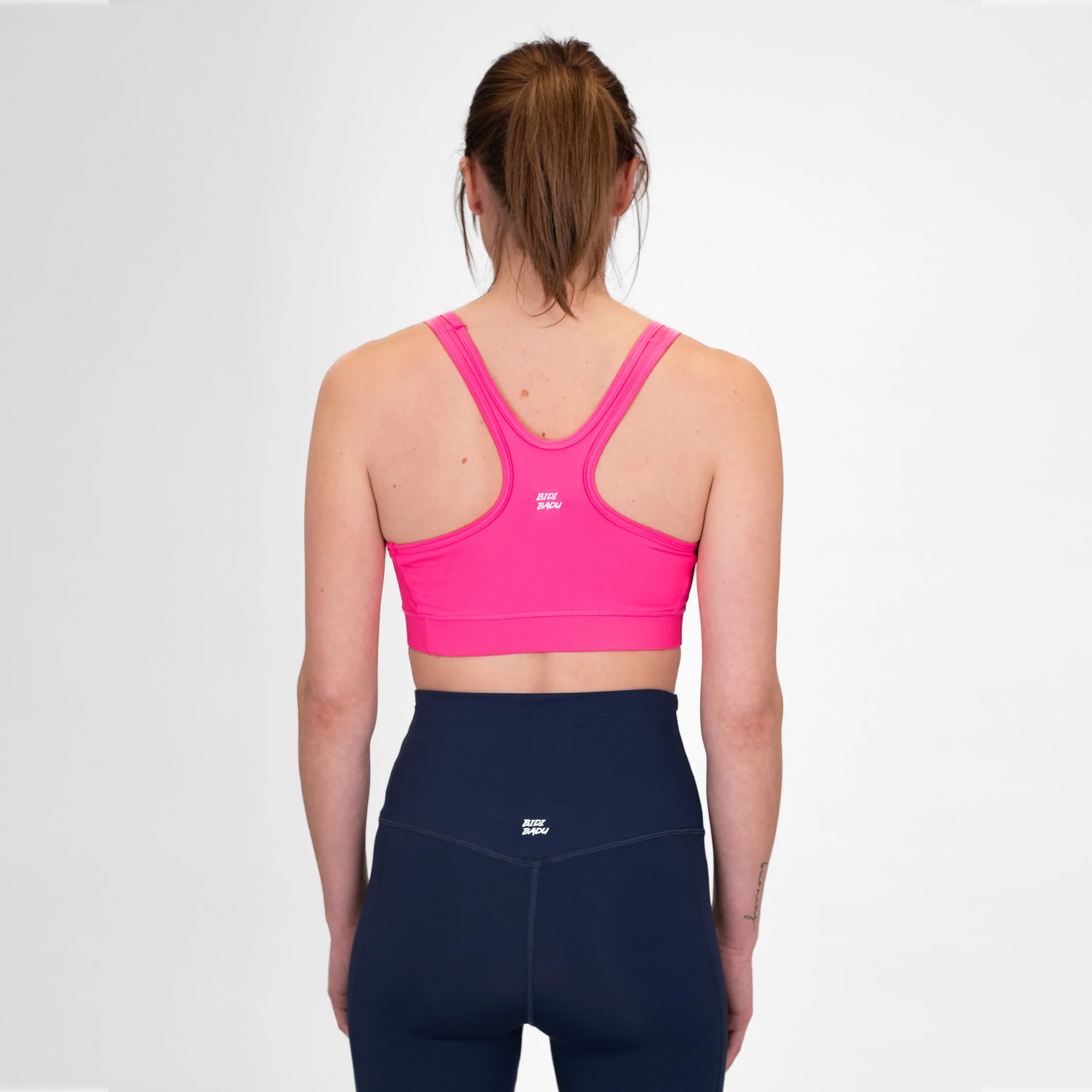 Crew Medium Support Sport-BH Damen-Pink - Image 6