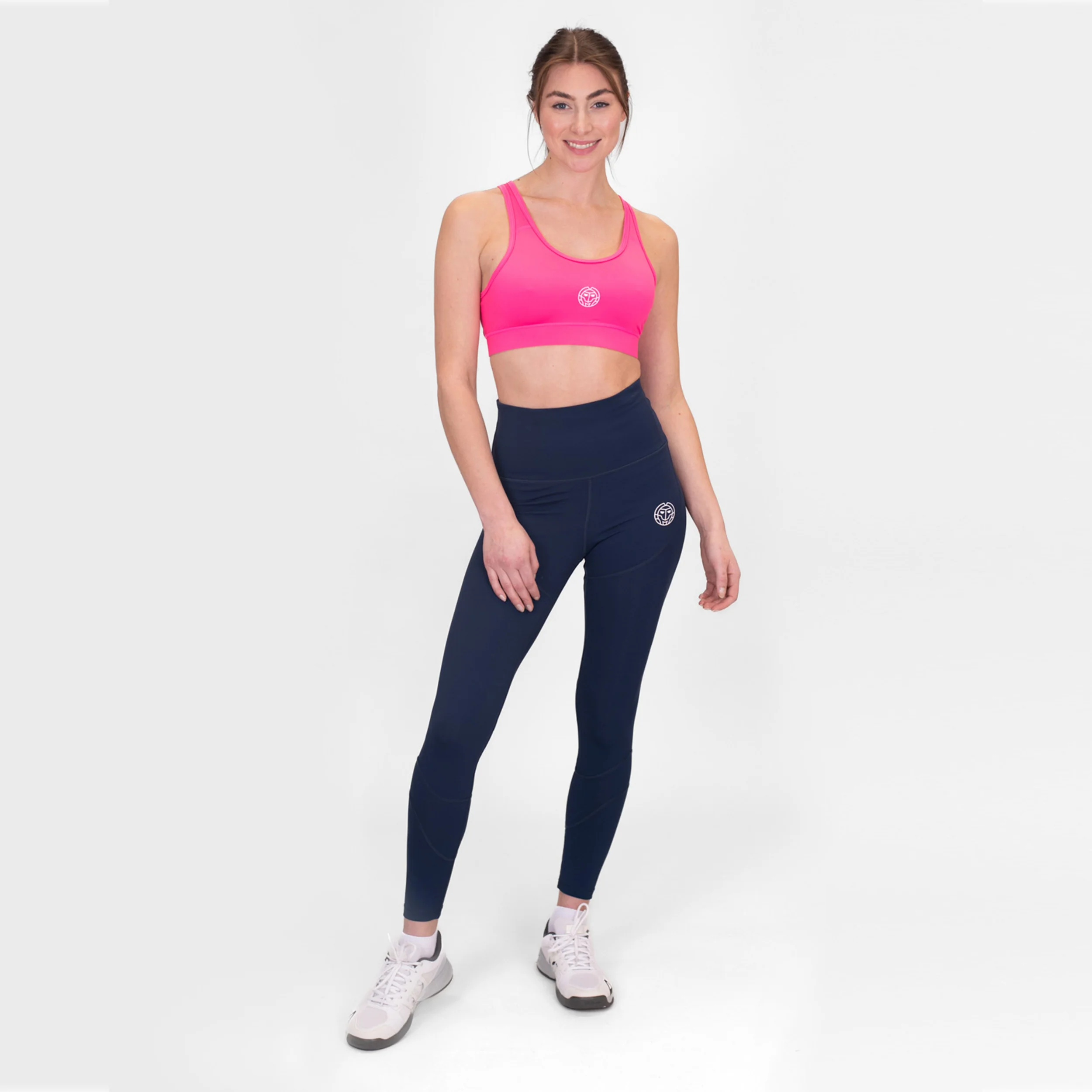 Crew Medium Support Sport-BH Damen-Pink - Image 7