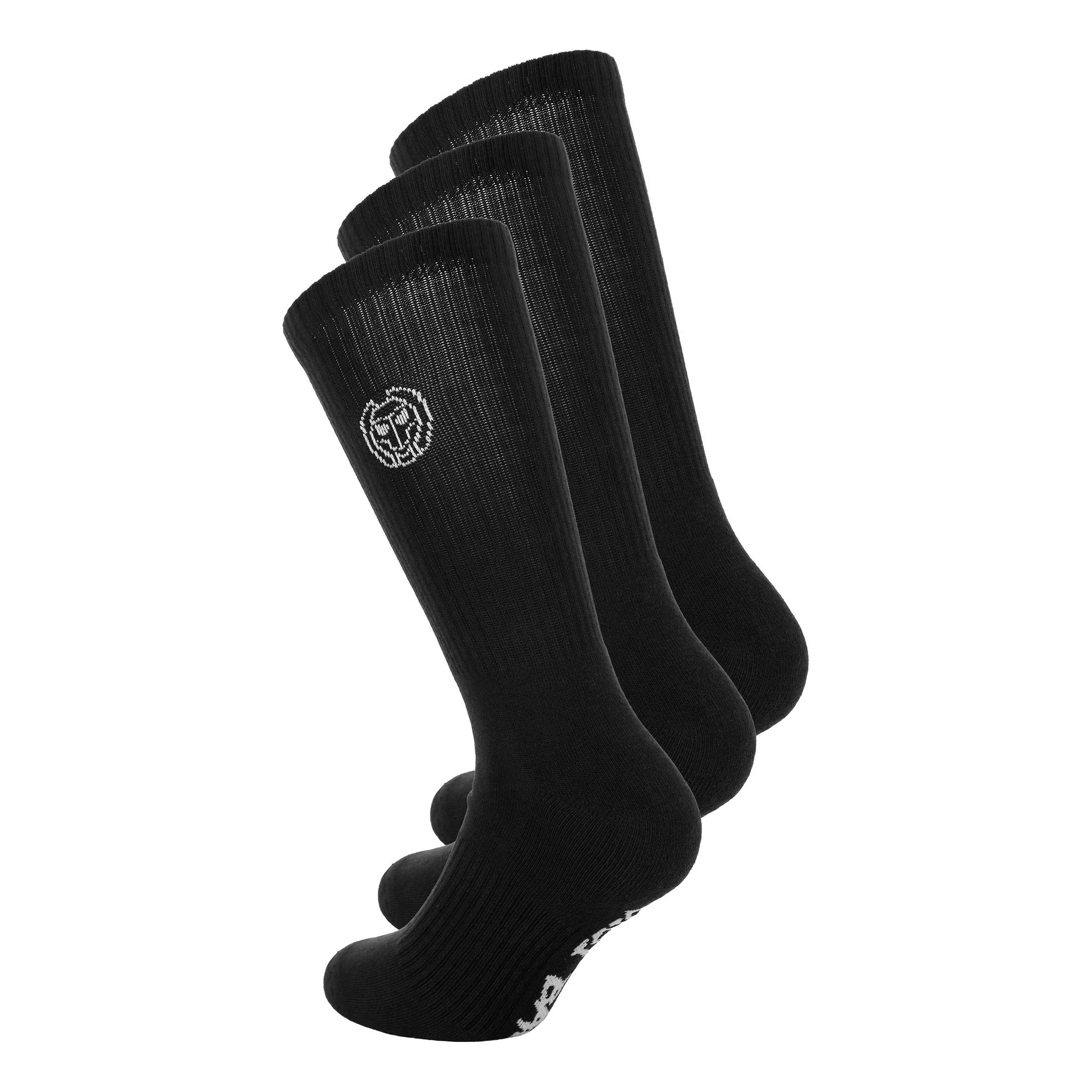 Crew Performance Tennis Socks 3 Pack -black - Image 2