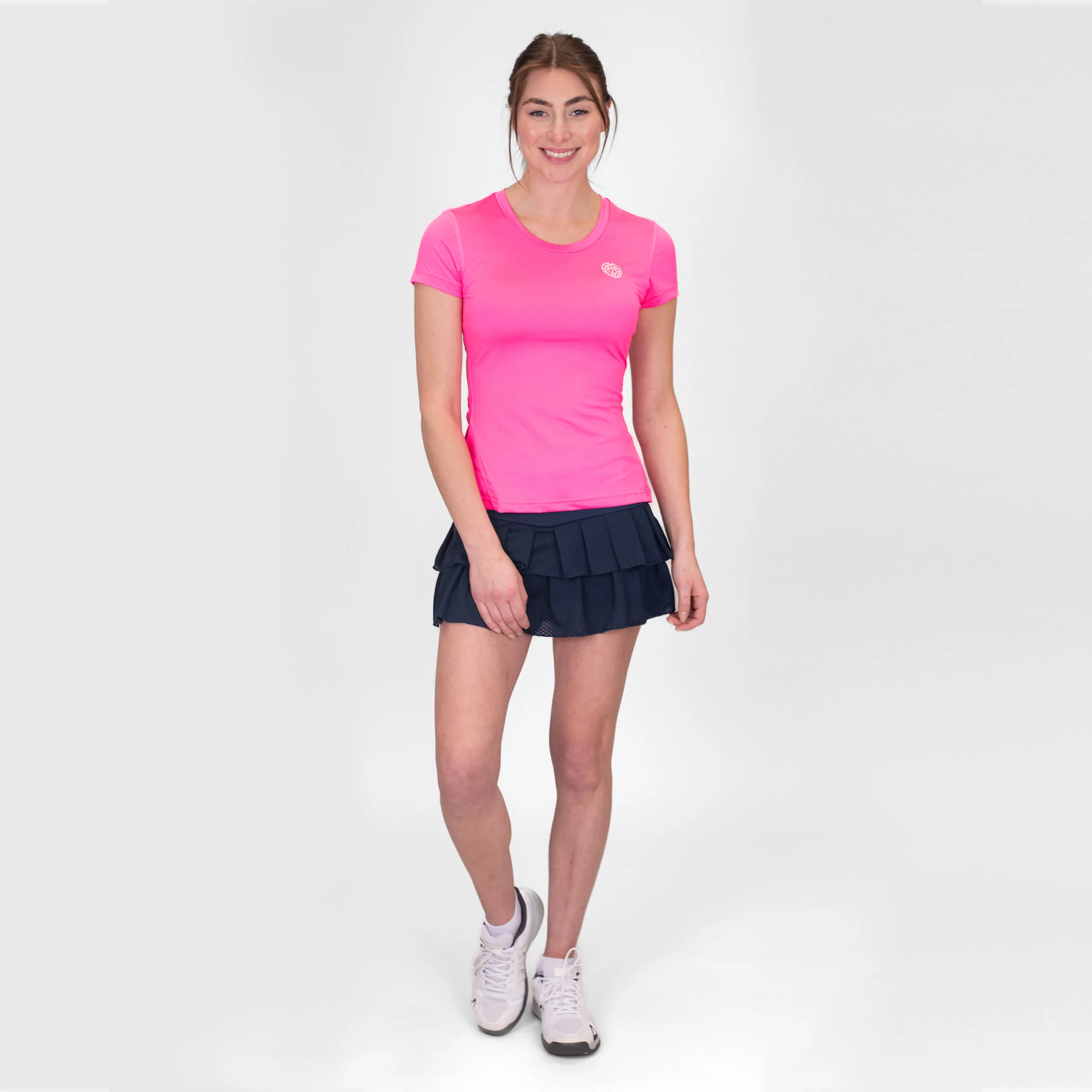 Crew Pleated Rock Damen-Dunkelblau - Image 10