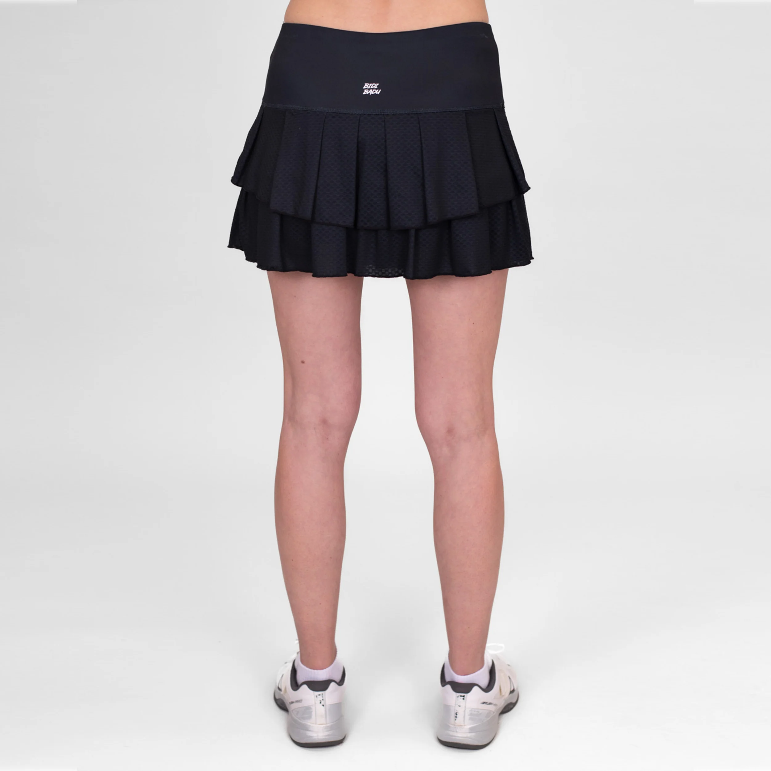 Crew Pleated Rock Damen-Schwarz - Image 7