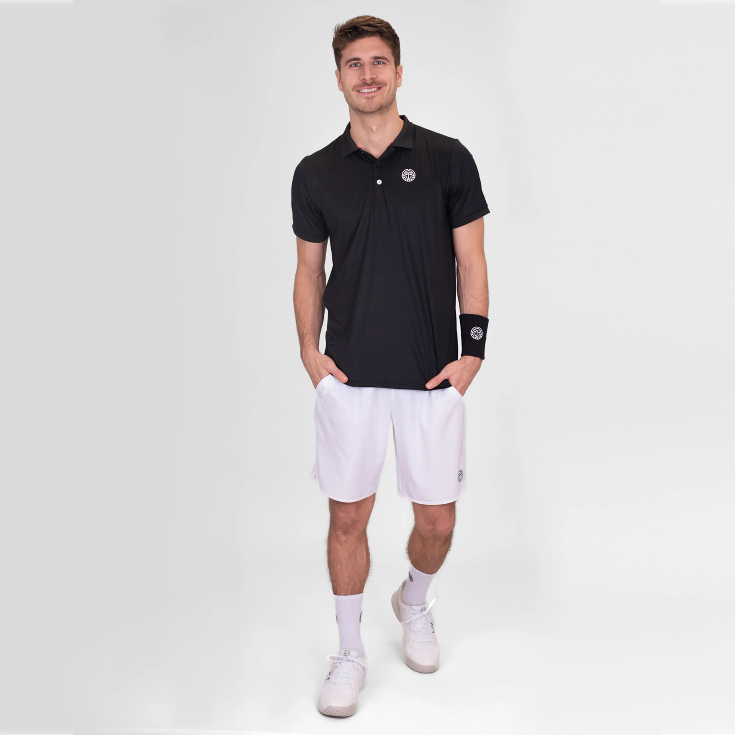 Crew Polo Herren-Schwarz - Image 8