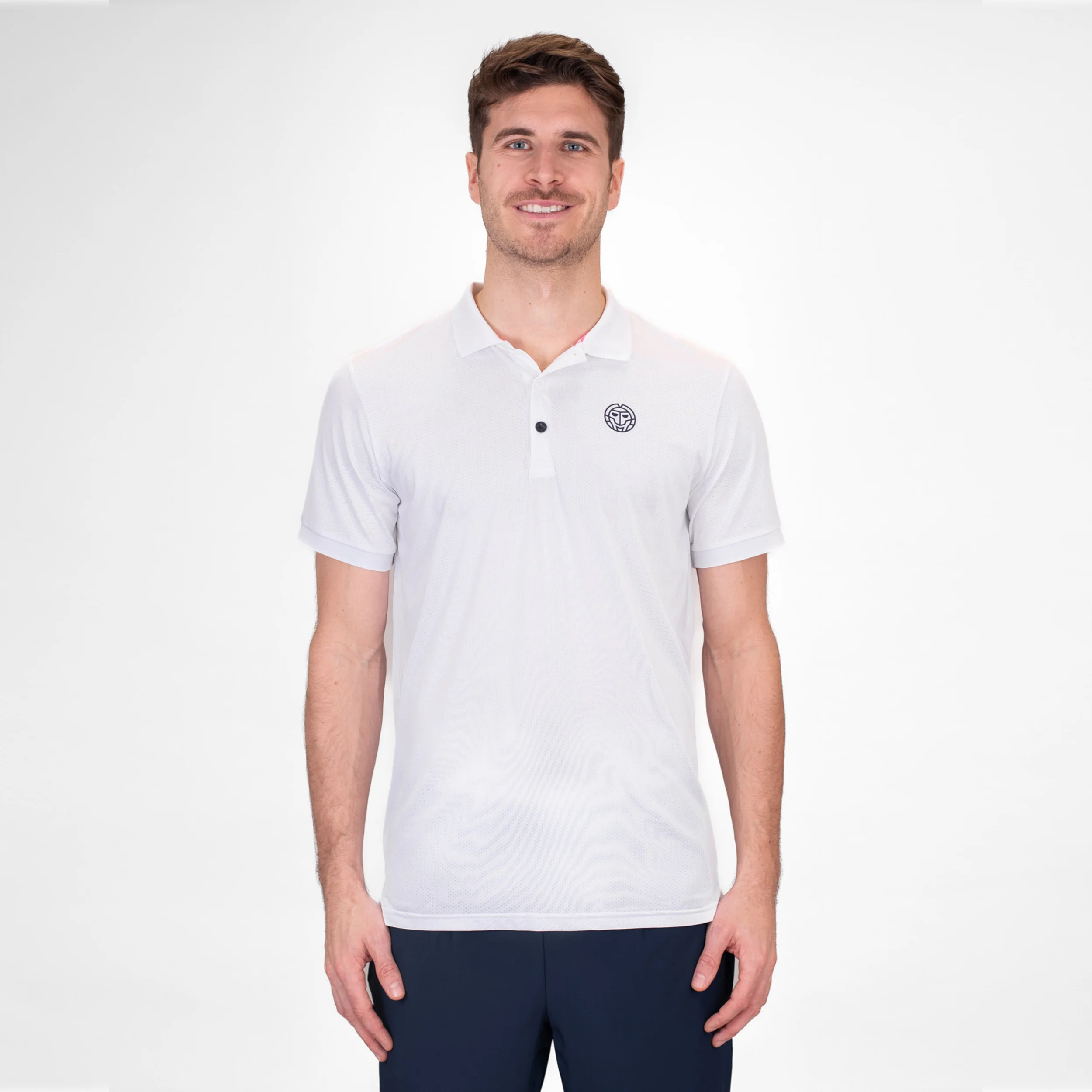 Crew Polo Herren-Weiß - Image 5