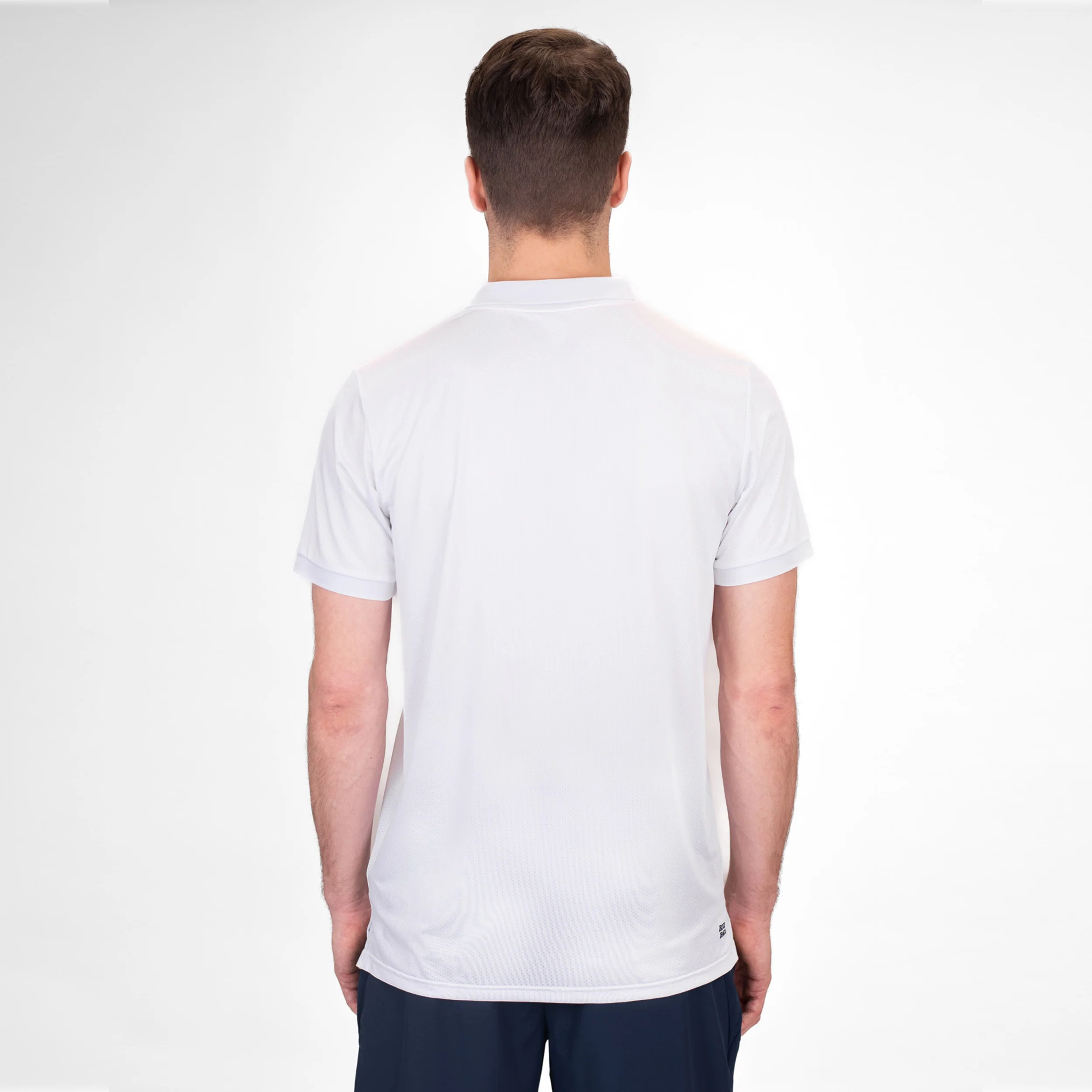 Crew Polo Herren-Weiß - Image 6