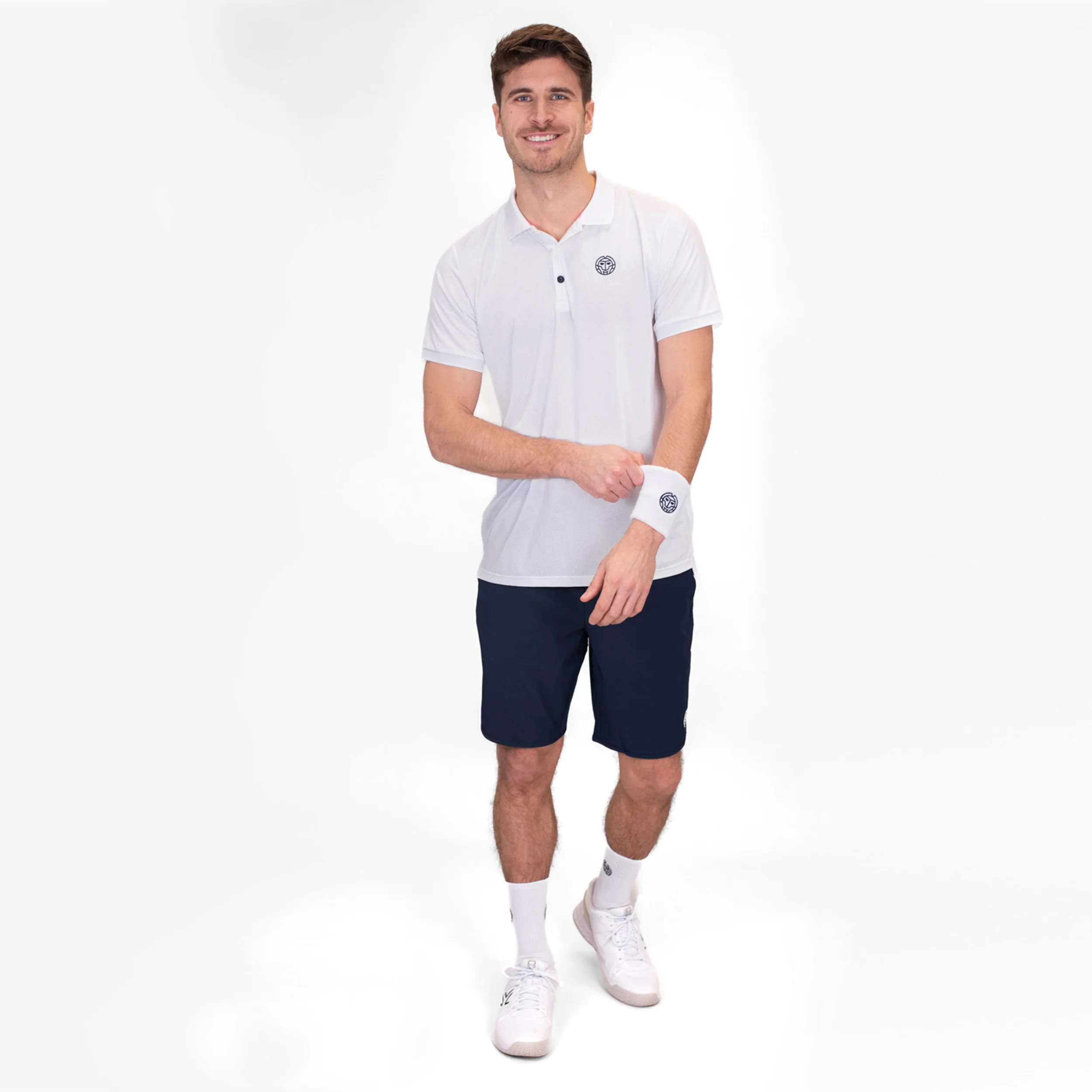 Crew Polo Herren-Weiß - Image 7