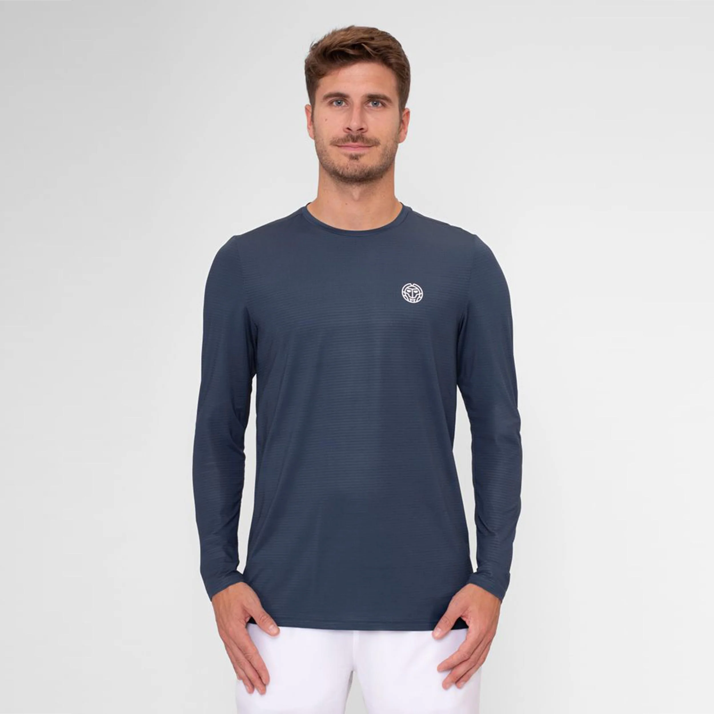 Crew Roundneck Longsleeve Herren-Dunkelblau - Image 5