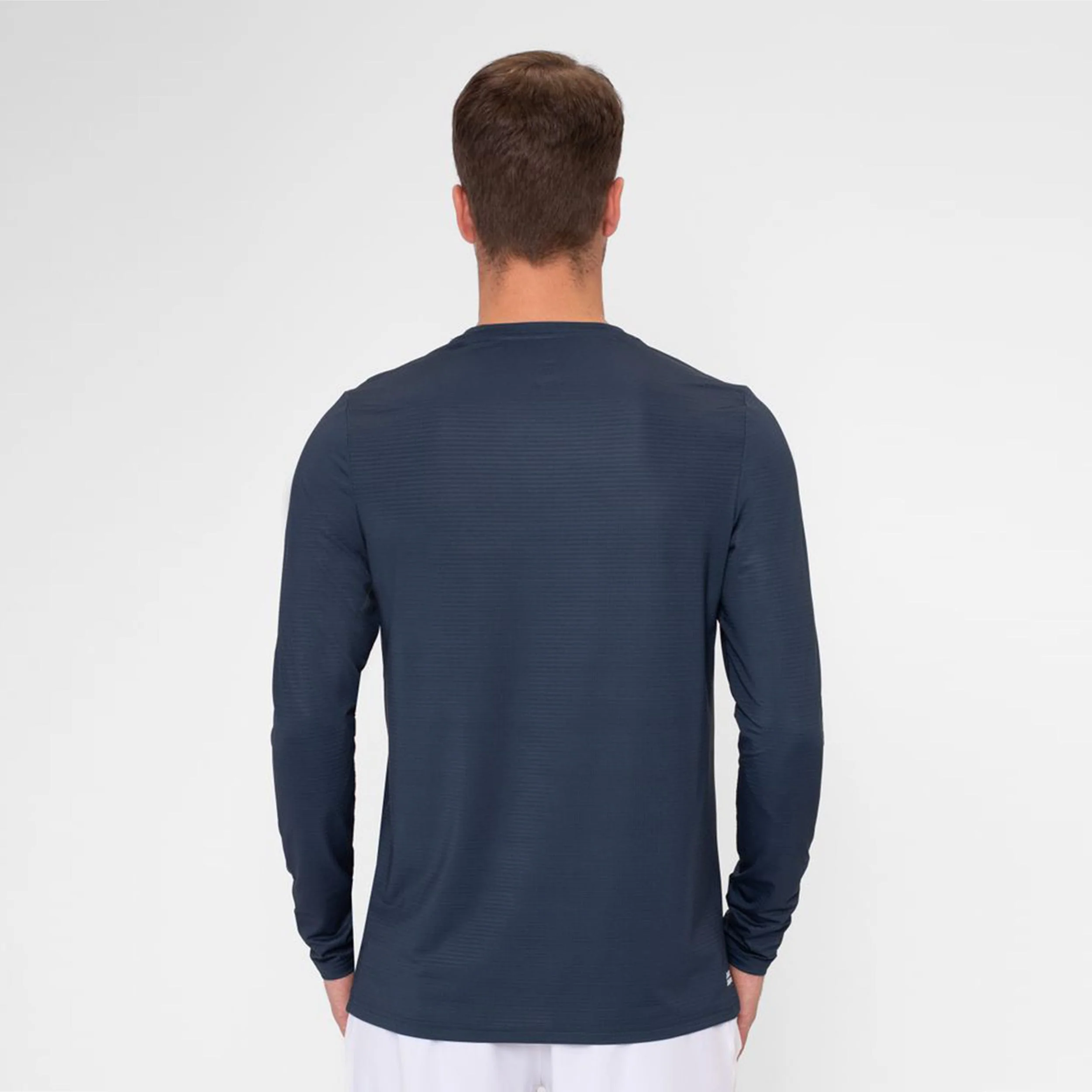 Crew Roundneck Longsleeve Herren-Dunkelblau - Image 6
