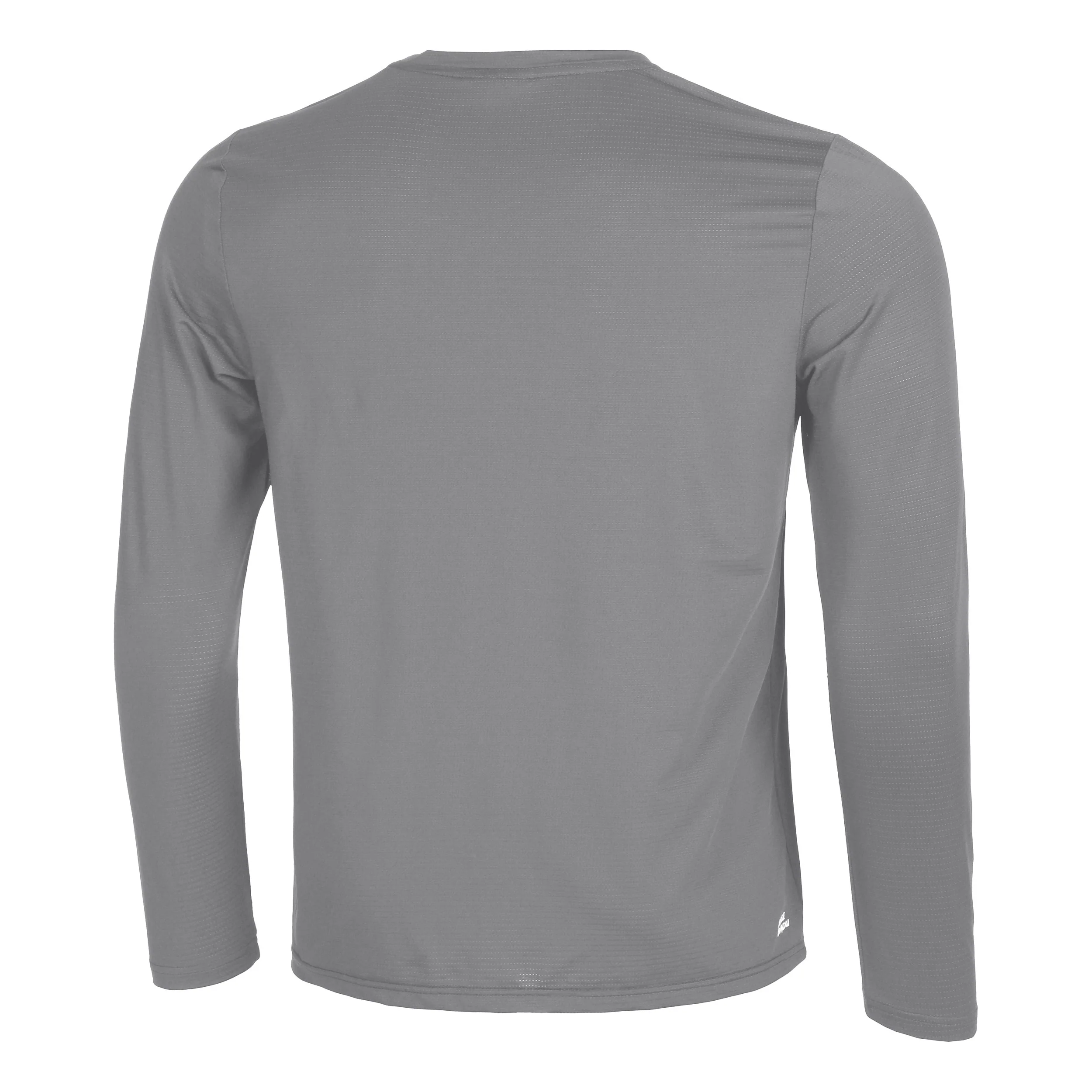 Crew Roundneck Longsleeve Herren-Grau - Image 2