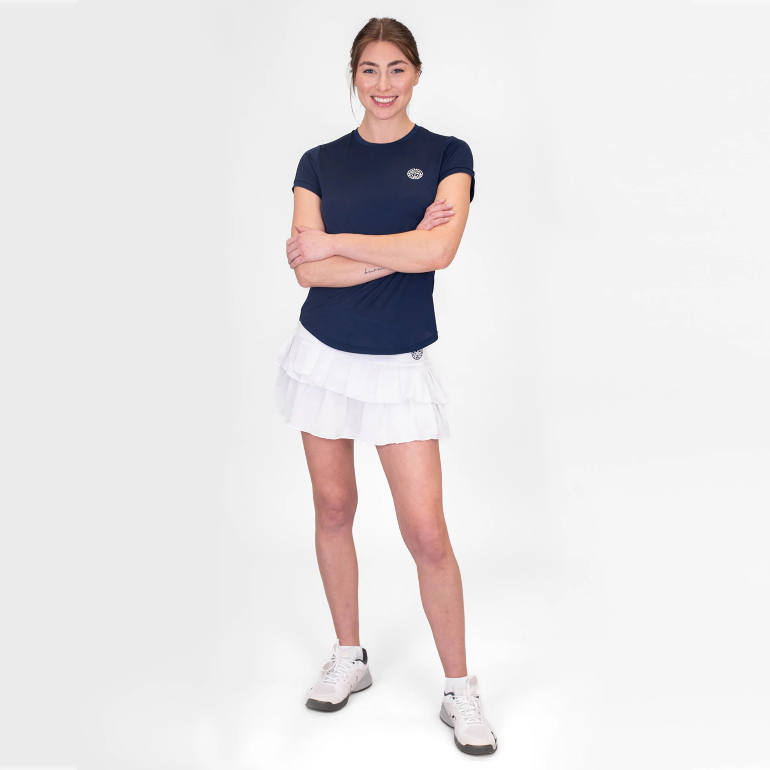 Crew T-Shirt Damen-Dunkelblau - Image 7