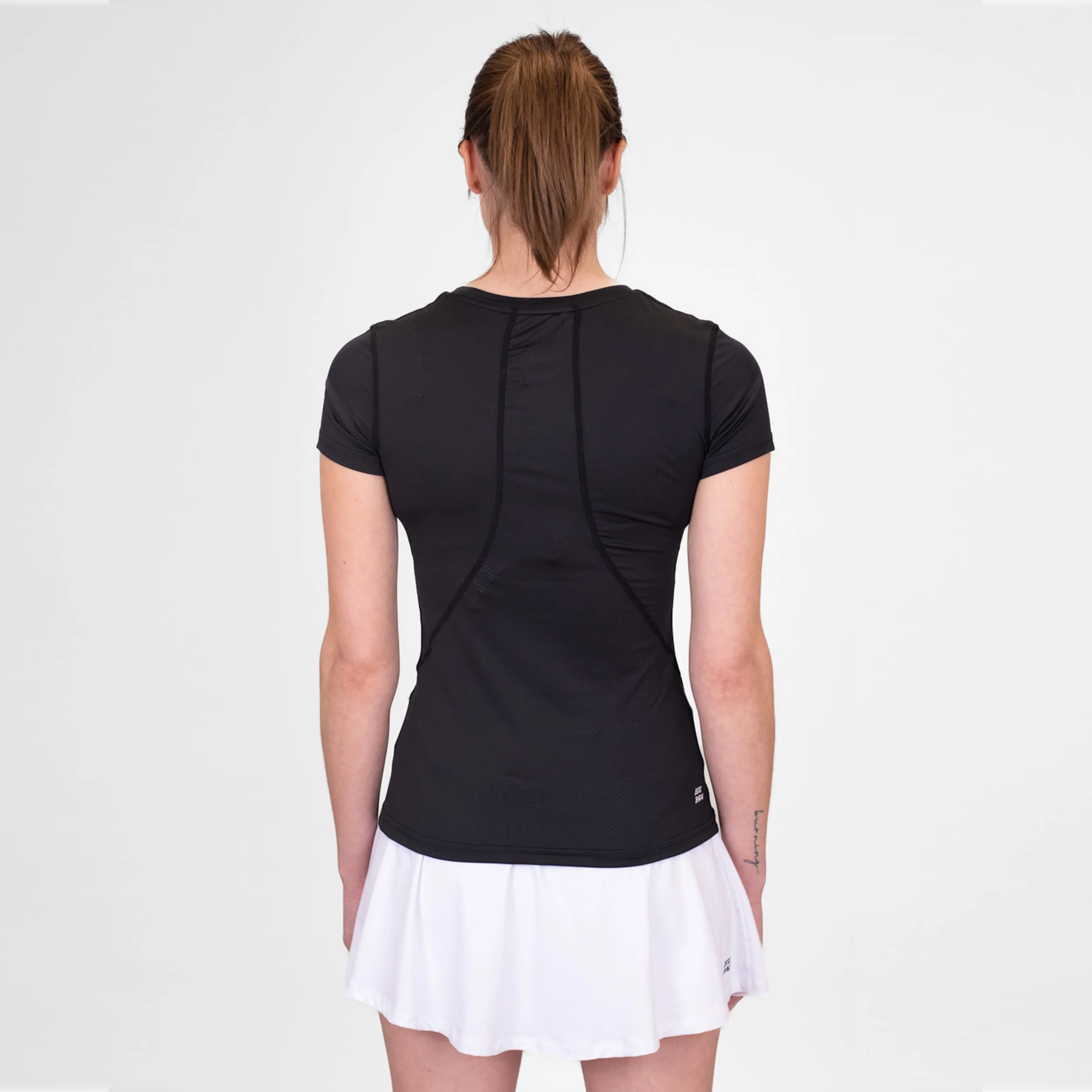 Crew T-Shirt Damen-Schwarz - Image 6