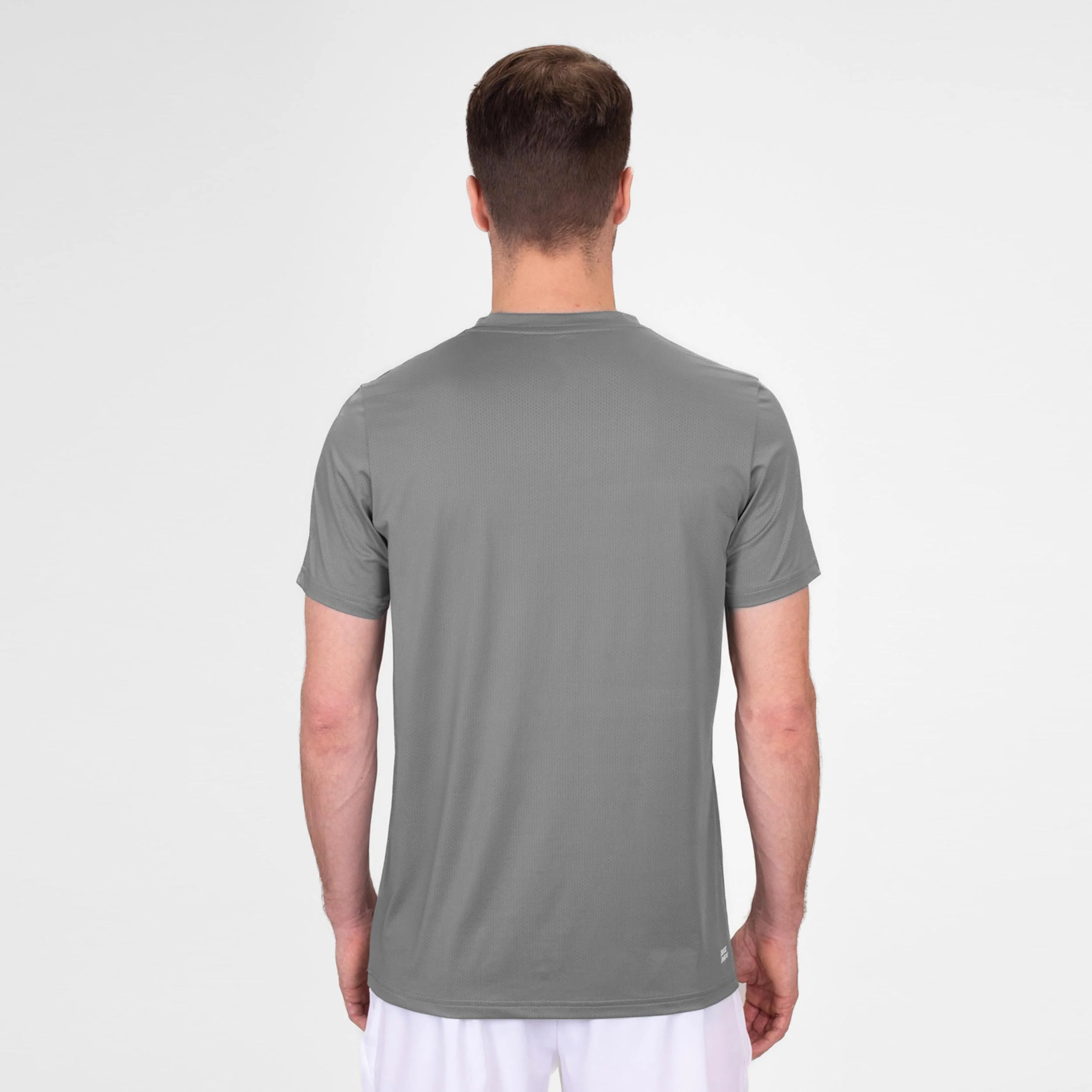 Crew T-Shirt Herren-Grau - Image 2