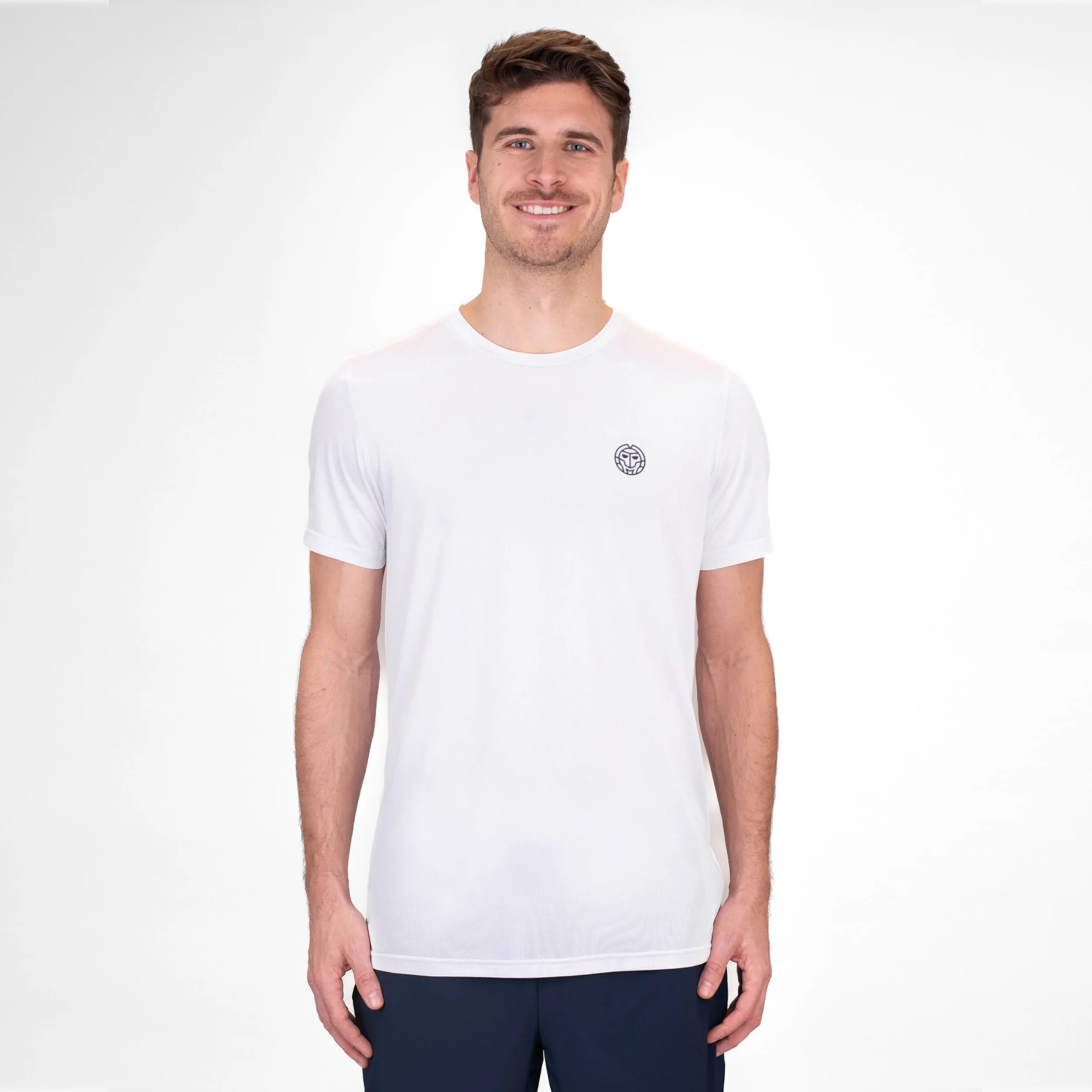 Crew T-Shirt Herren-Weiß - Image 5