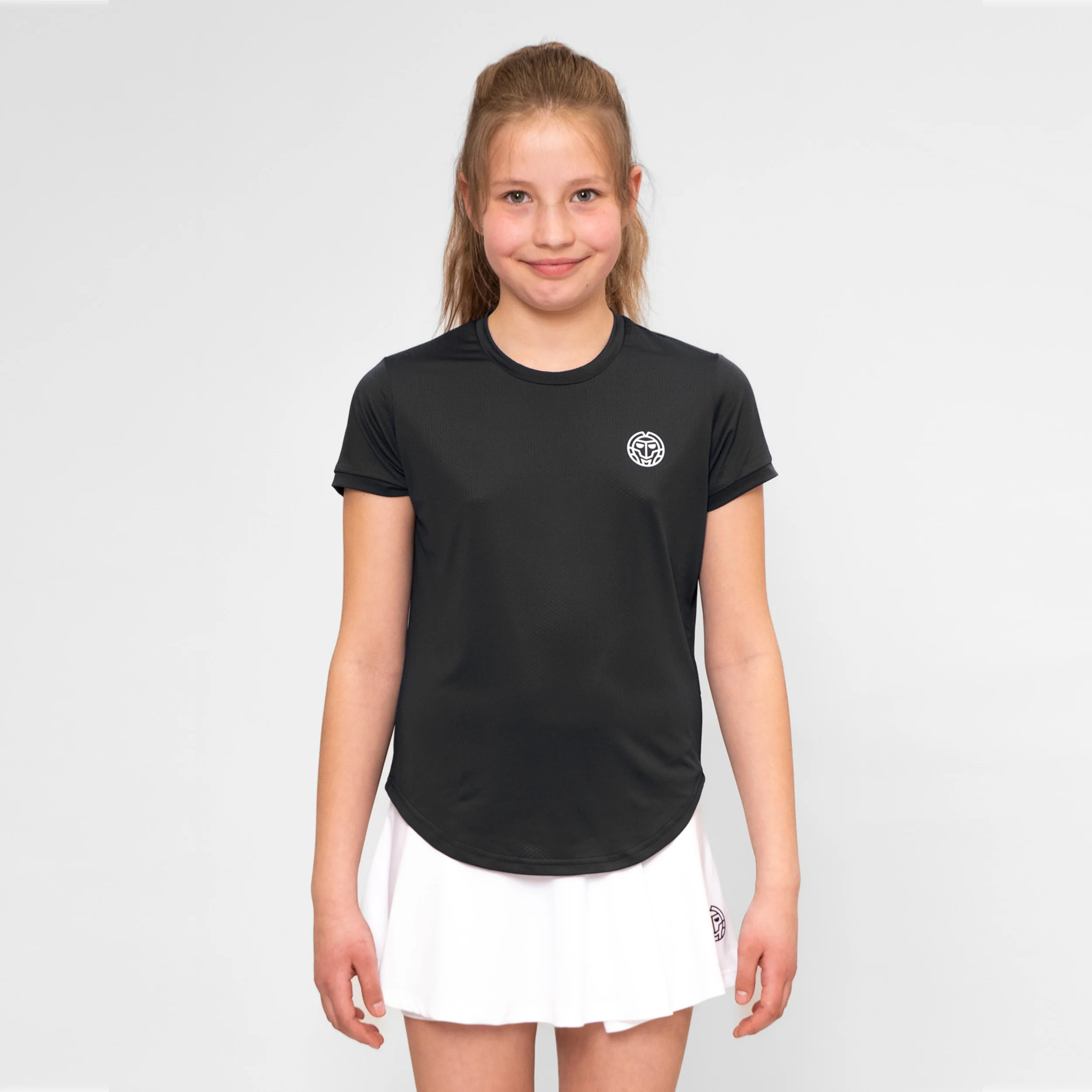 Crew T-Shirt Mädchen-Schwarz - Image 5