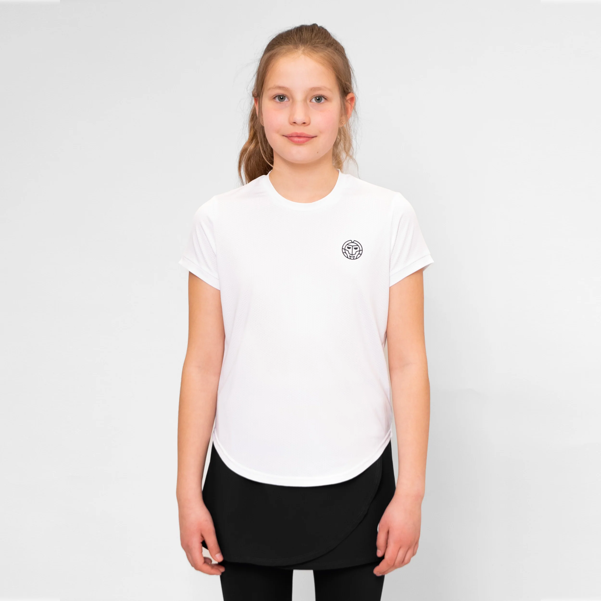 Crew T-Shirt Mädchen-Weiß - Image 5