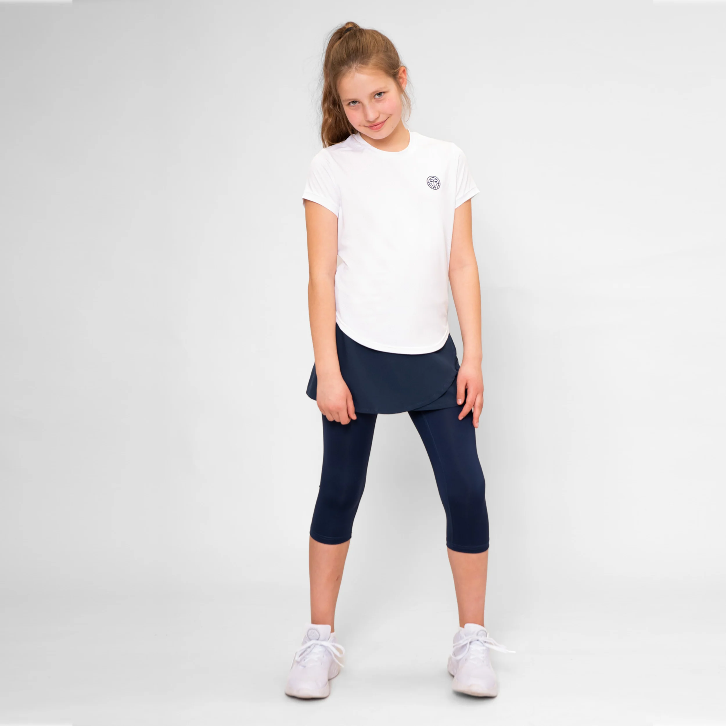 Crew T-Shirt Mädchen-Weiß - Image 8